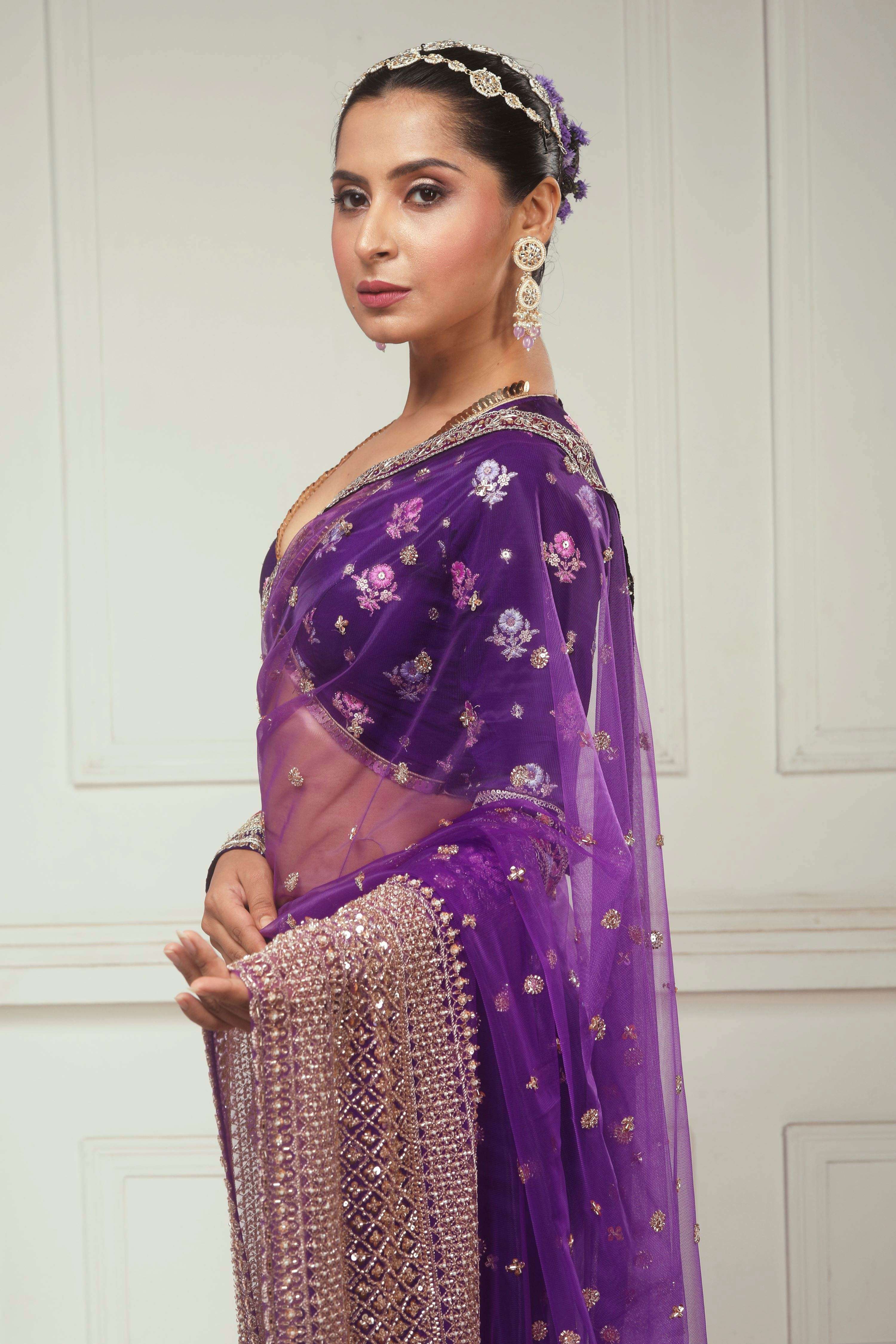 MAJESTIC CHANDELIER SAREE