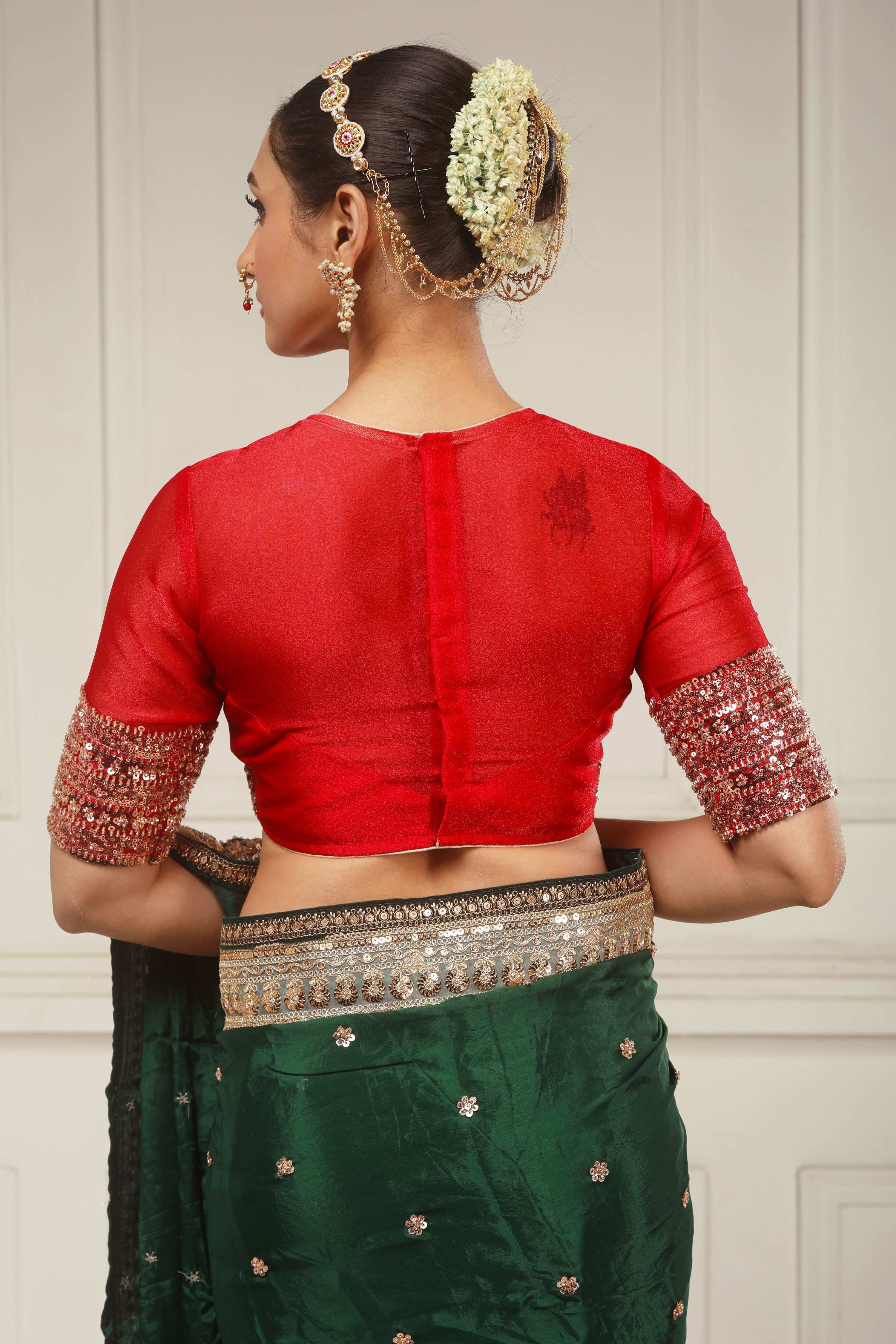 CRIMSON DESIRE BLOUSE