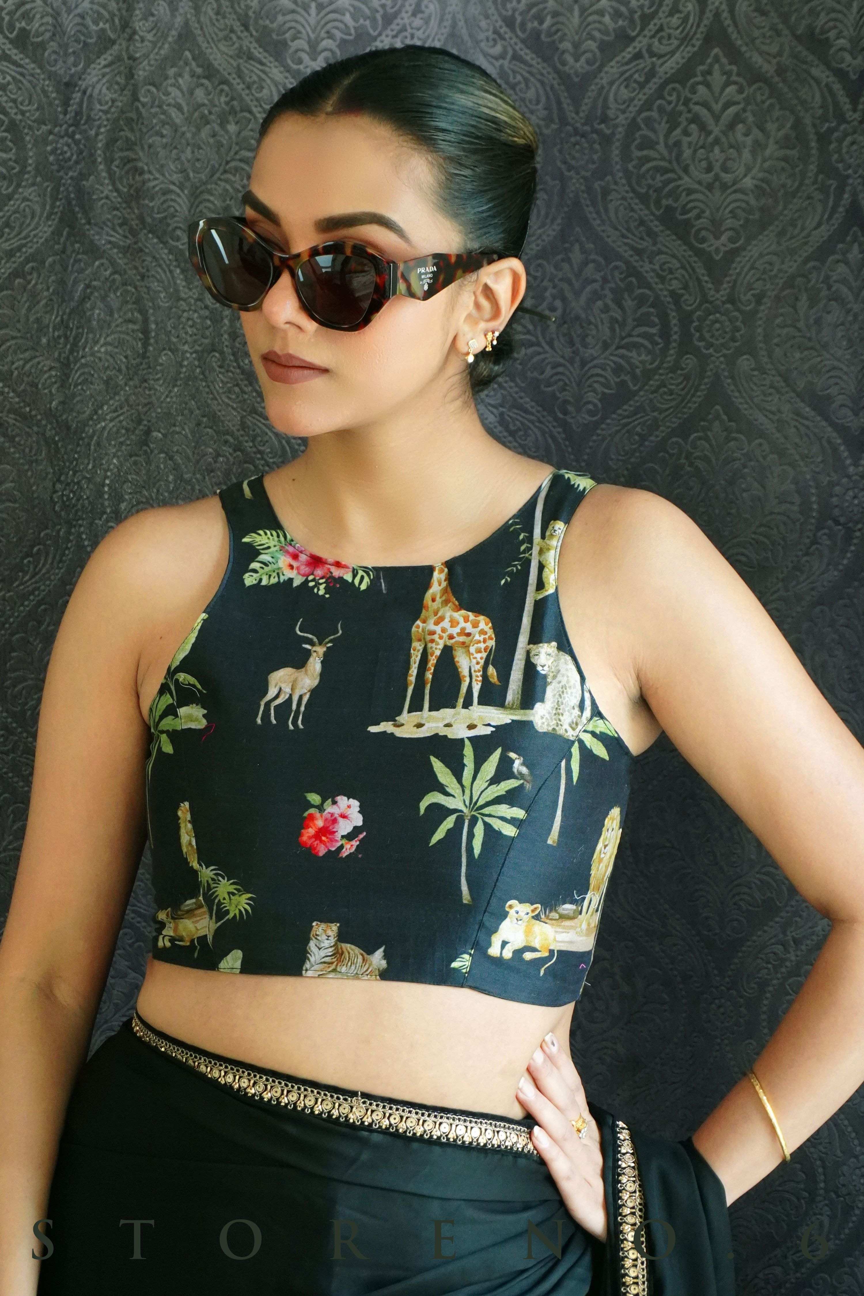 BLACK WIDOW BLOUSE