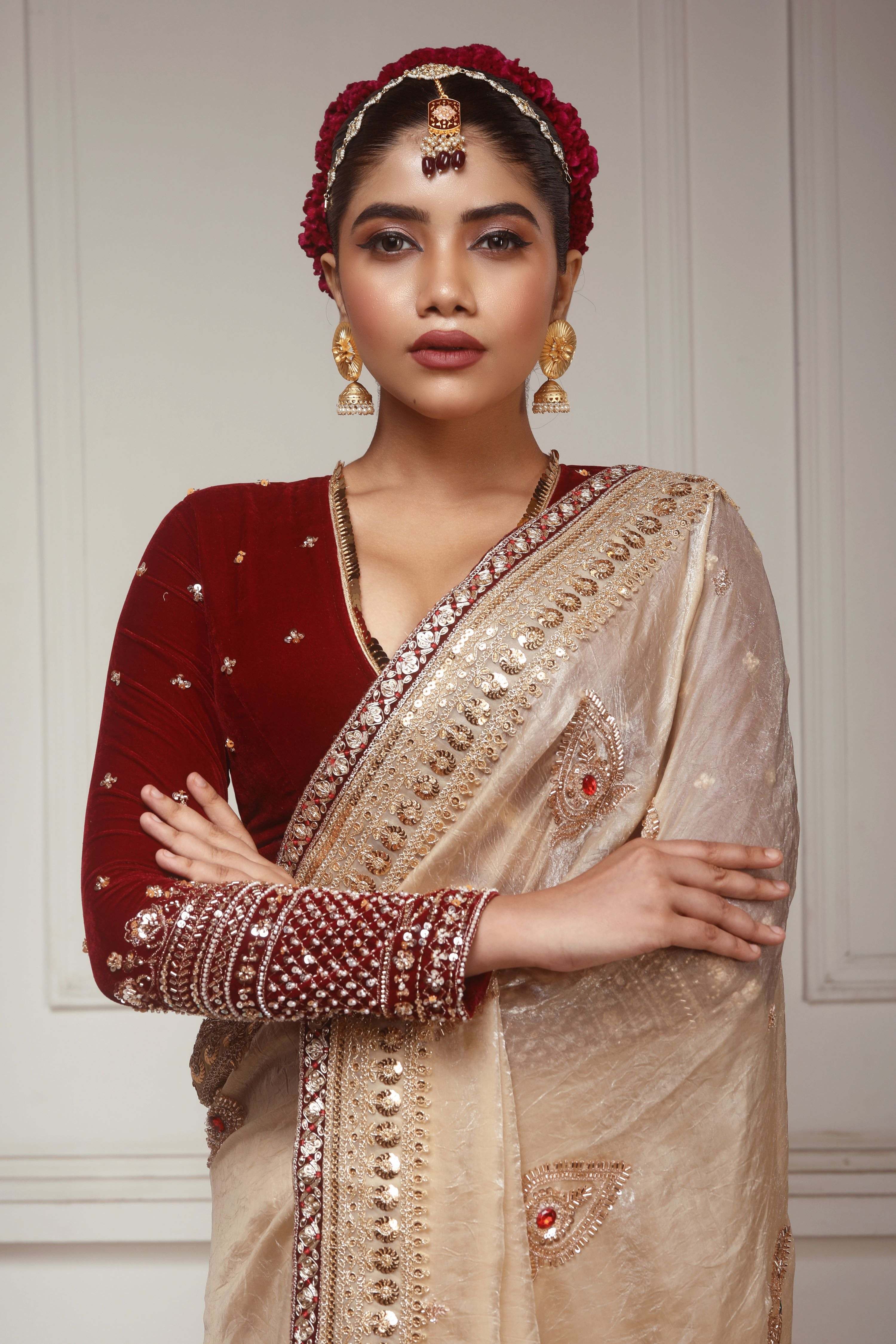 GARNET GRANDEUR BLOUSE