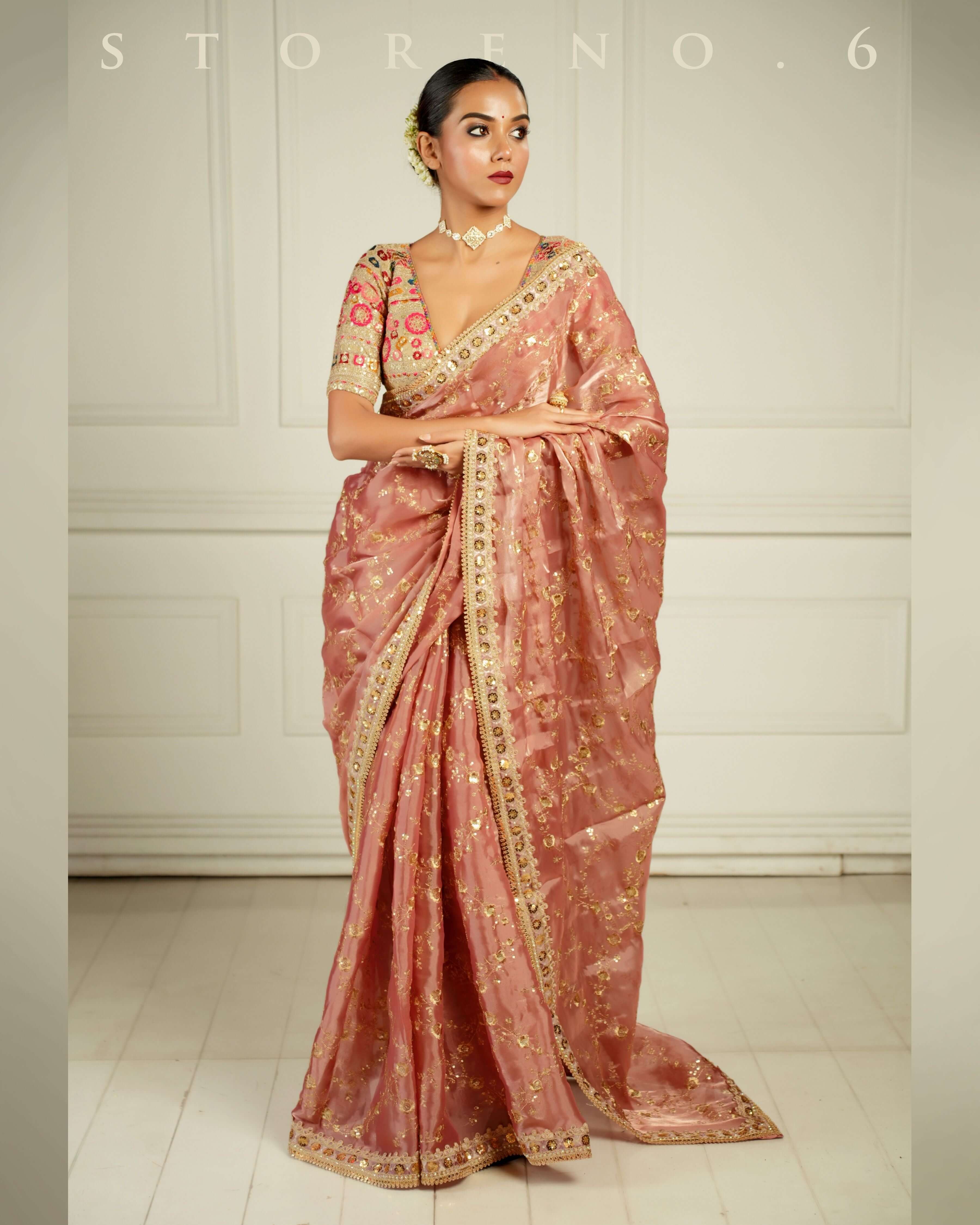 GUL KAARI SURMAI BLOUSE