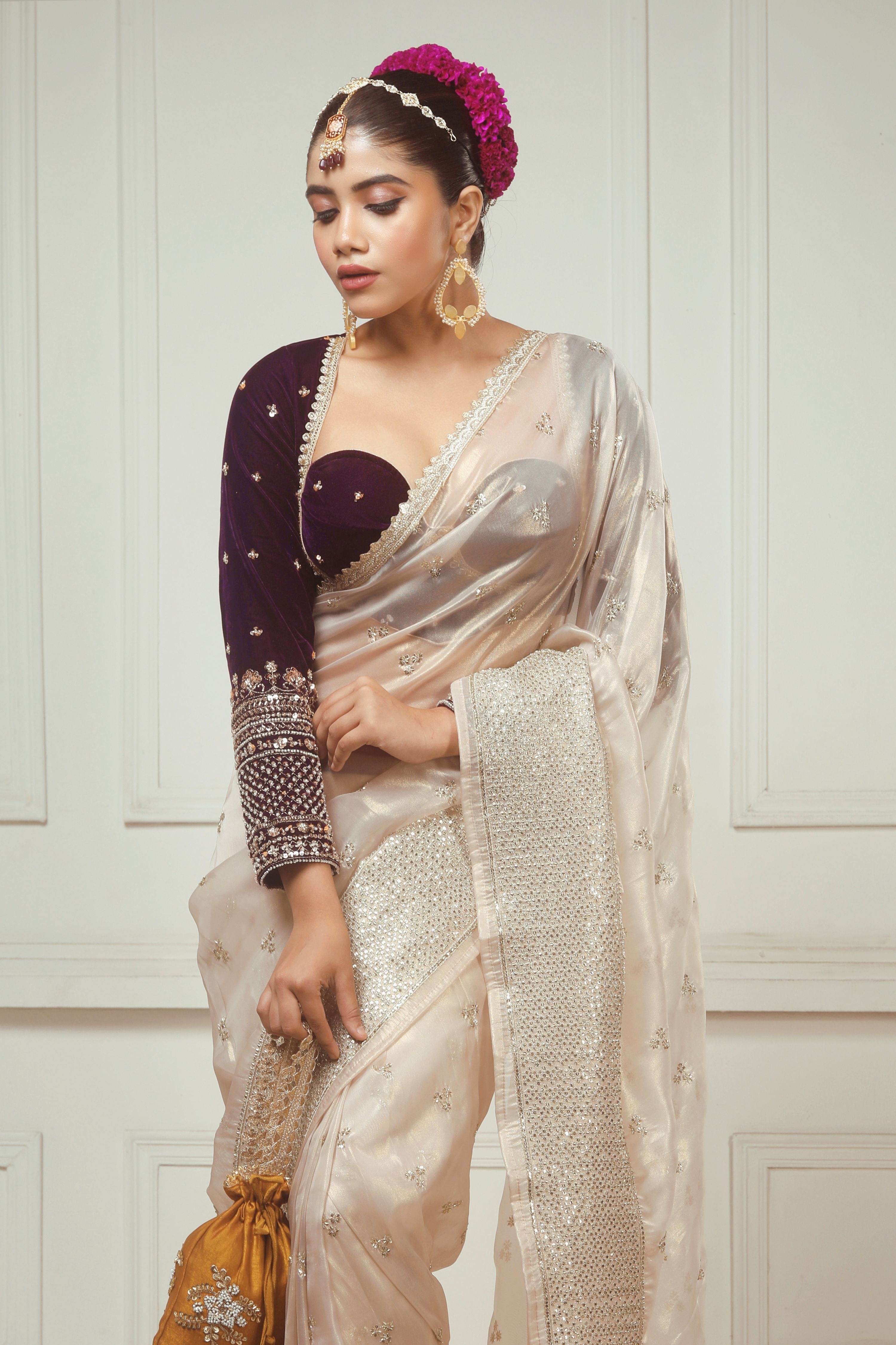 SEPIA FANTASY SAREE