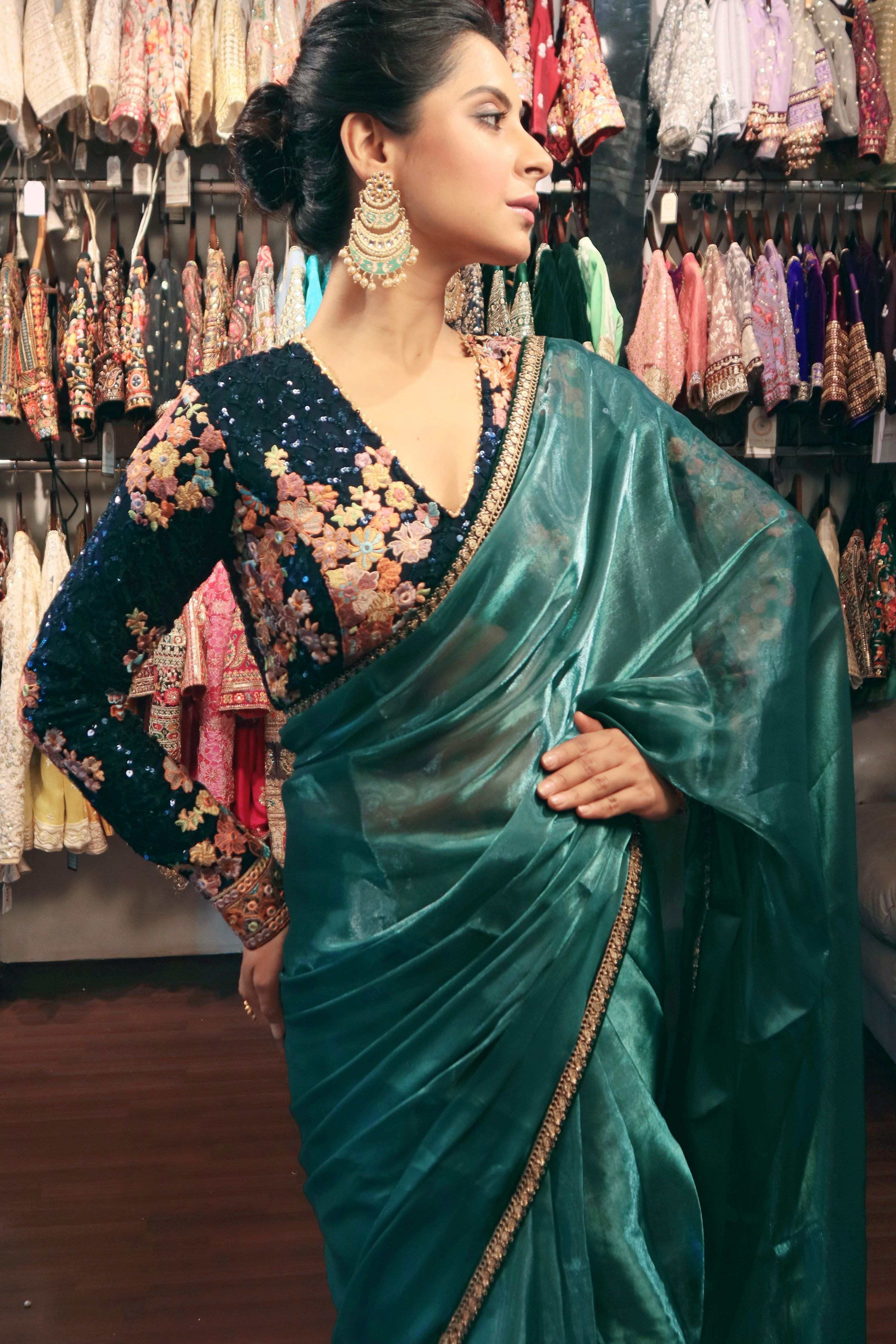 THE SAPPHIRE AFFAIR SAREE