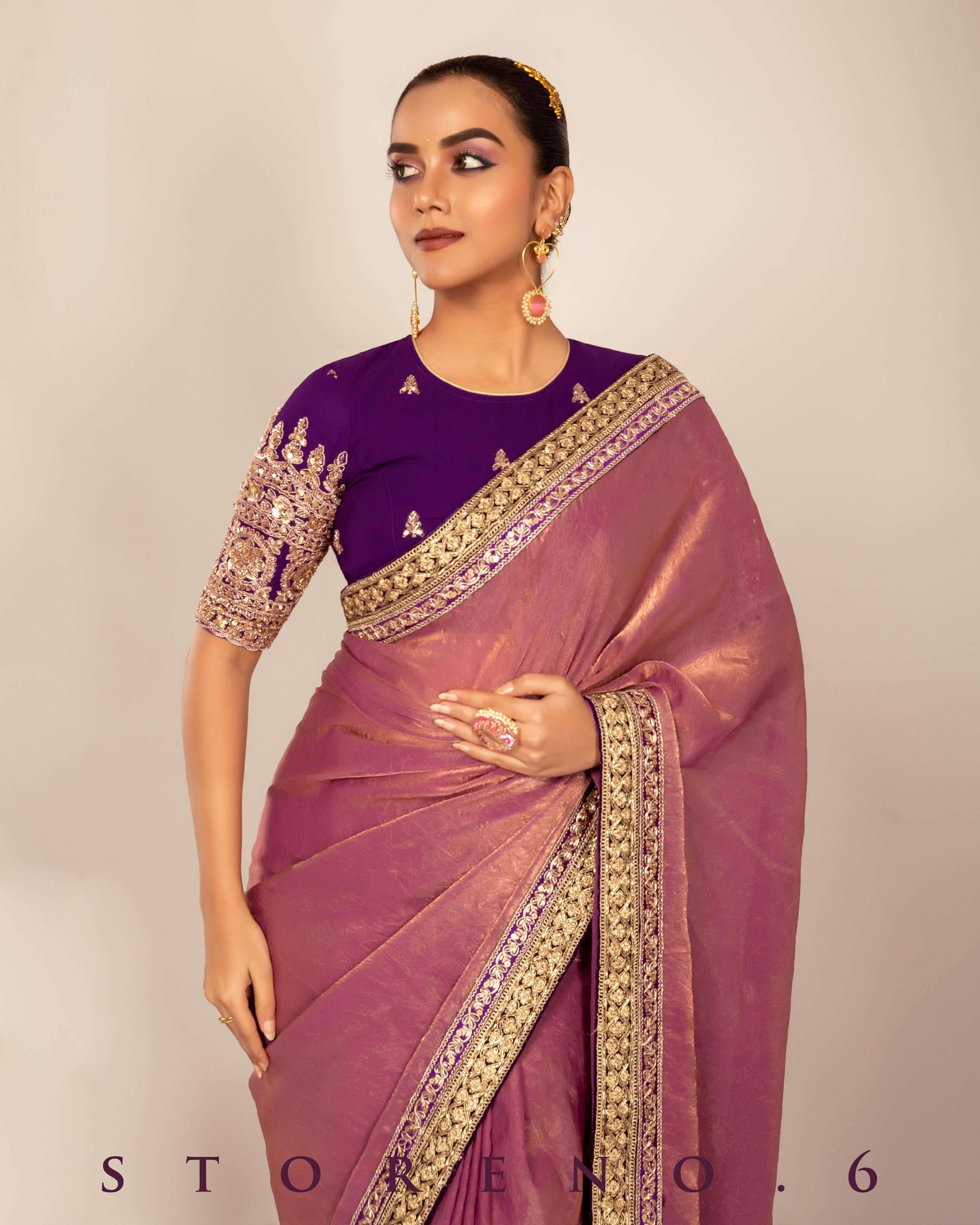 LILAC LEGACY SAREE.