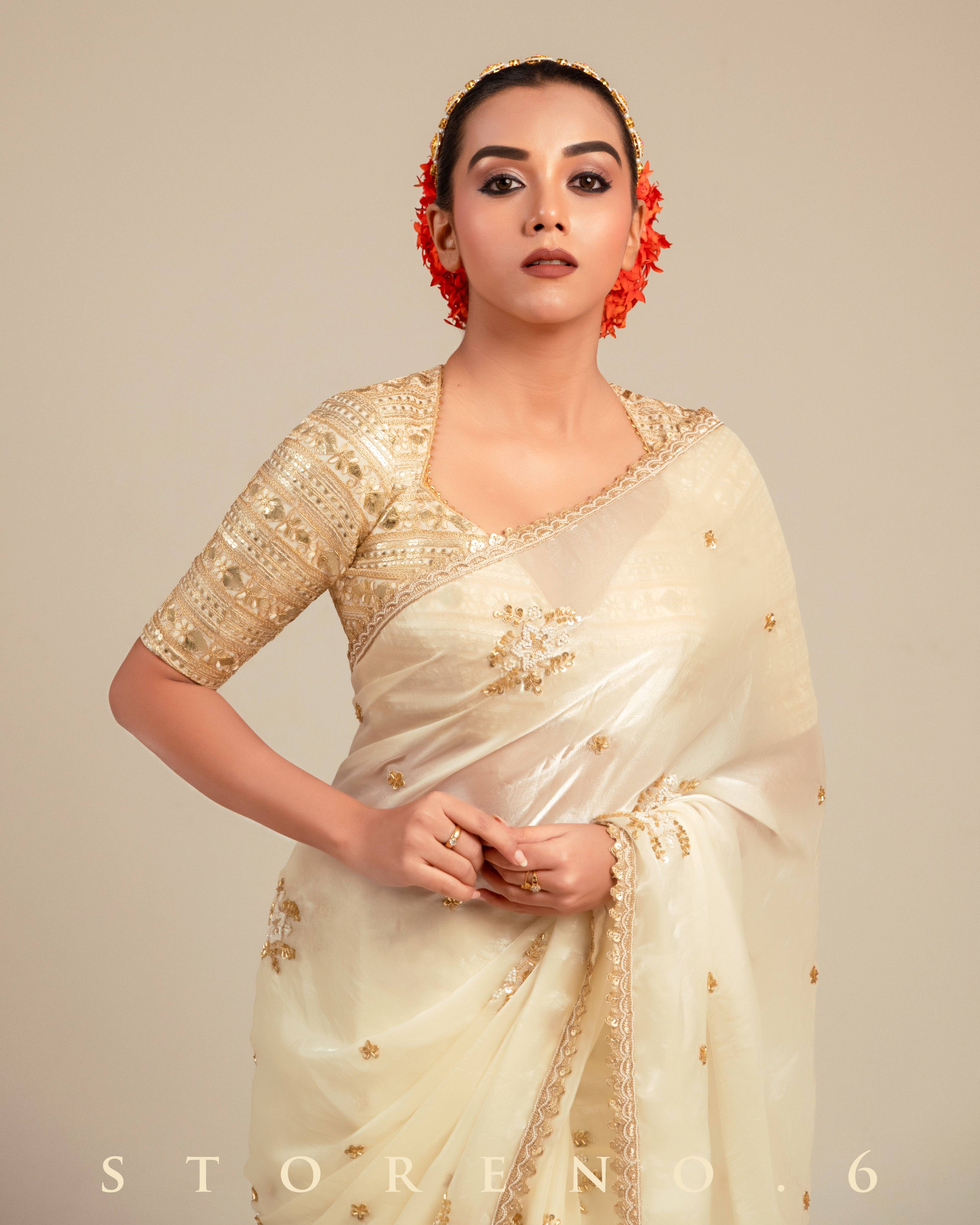 INTENSE IVORY ICON BLOUSE