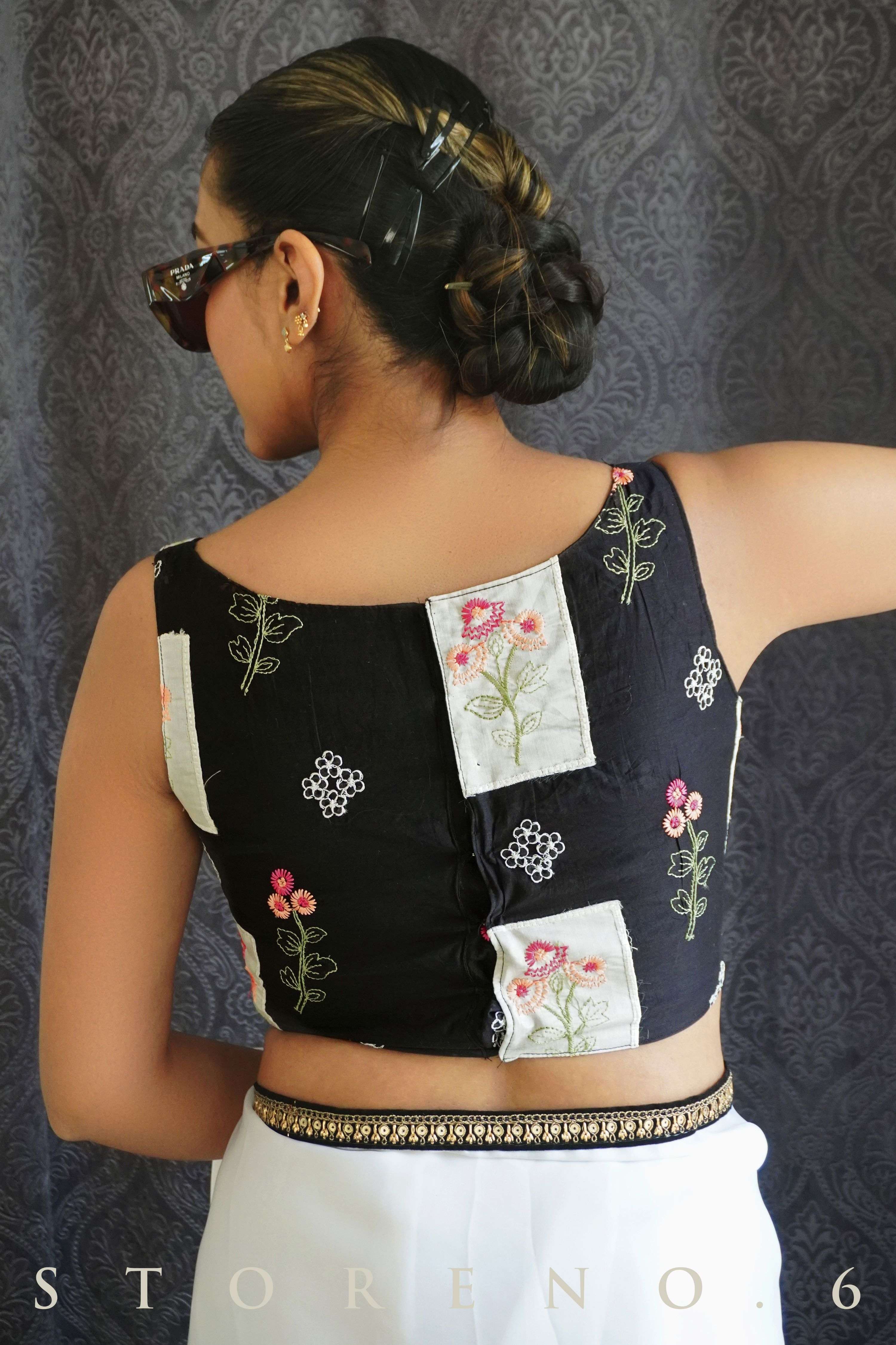 NIGHT BLOOM BLOUSE