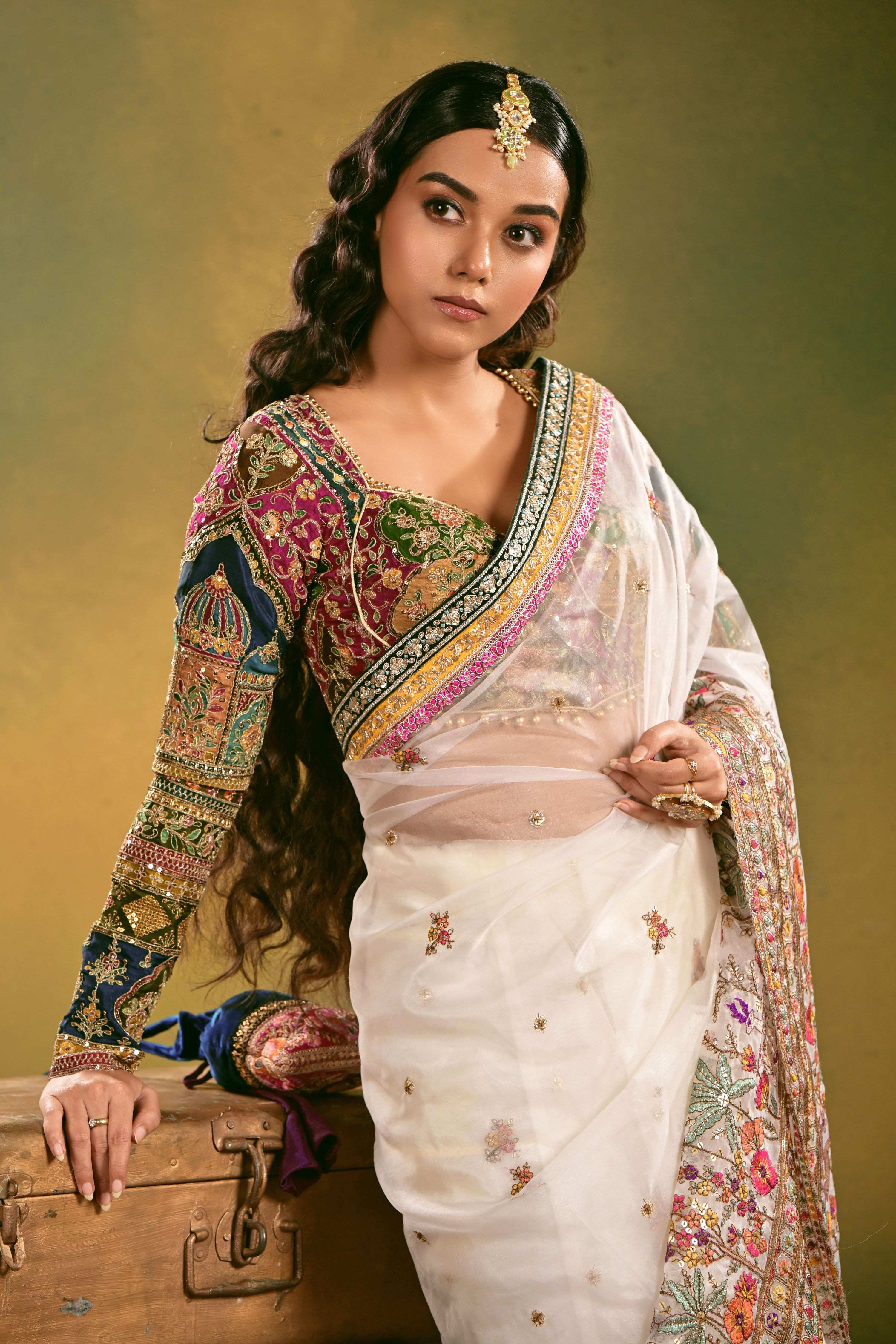 COSMOS CRUSH SAREE