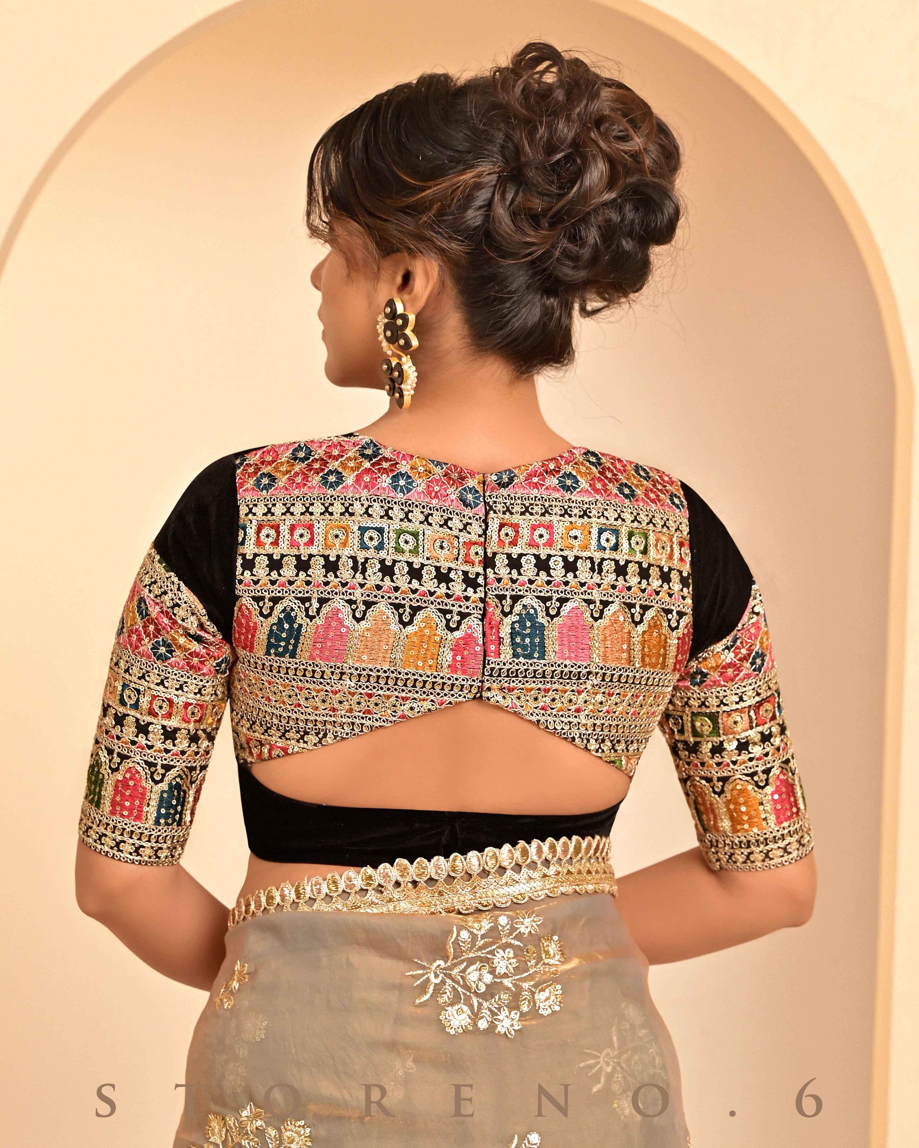 GUL KAARI SIAH MEDLEY BLOUSE