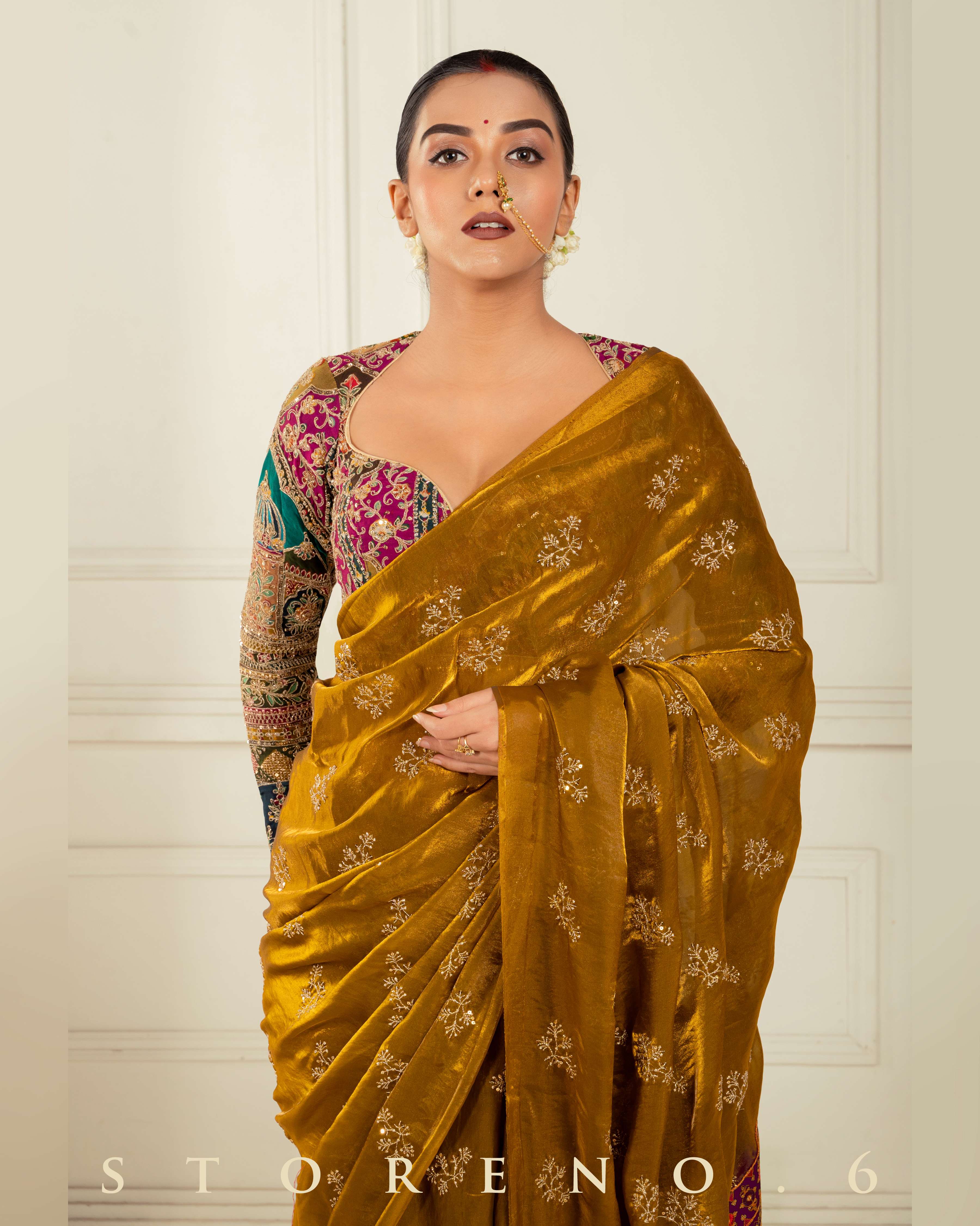 GOLDEN GLORY SAREE