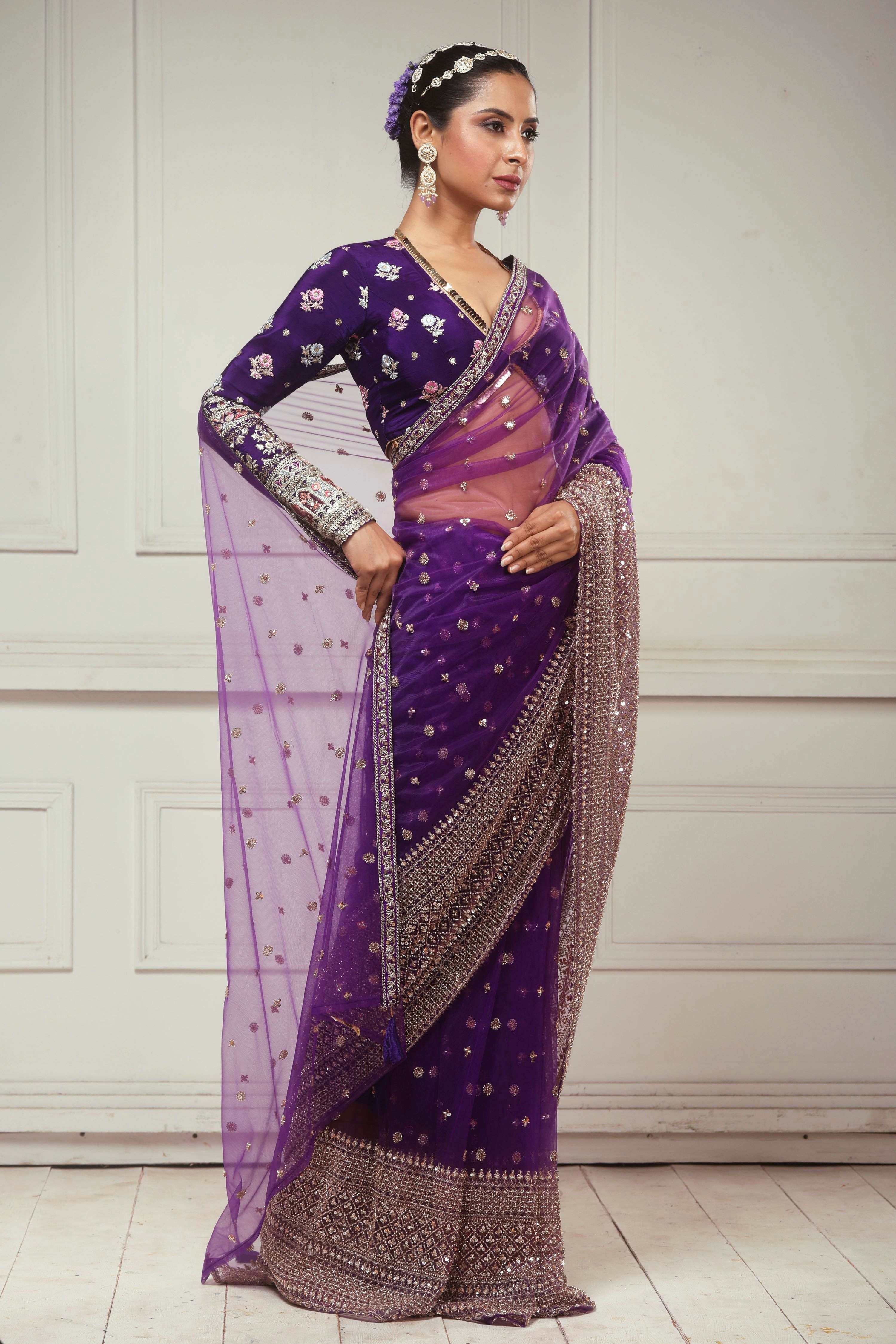 MAJESTIC CHANDELIER SAREE