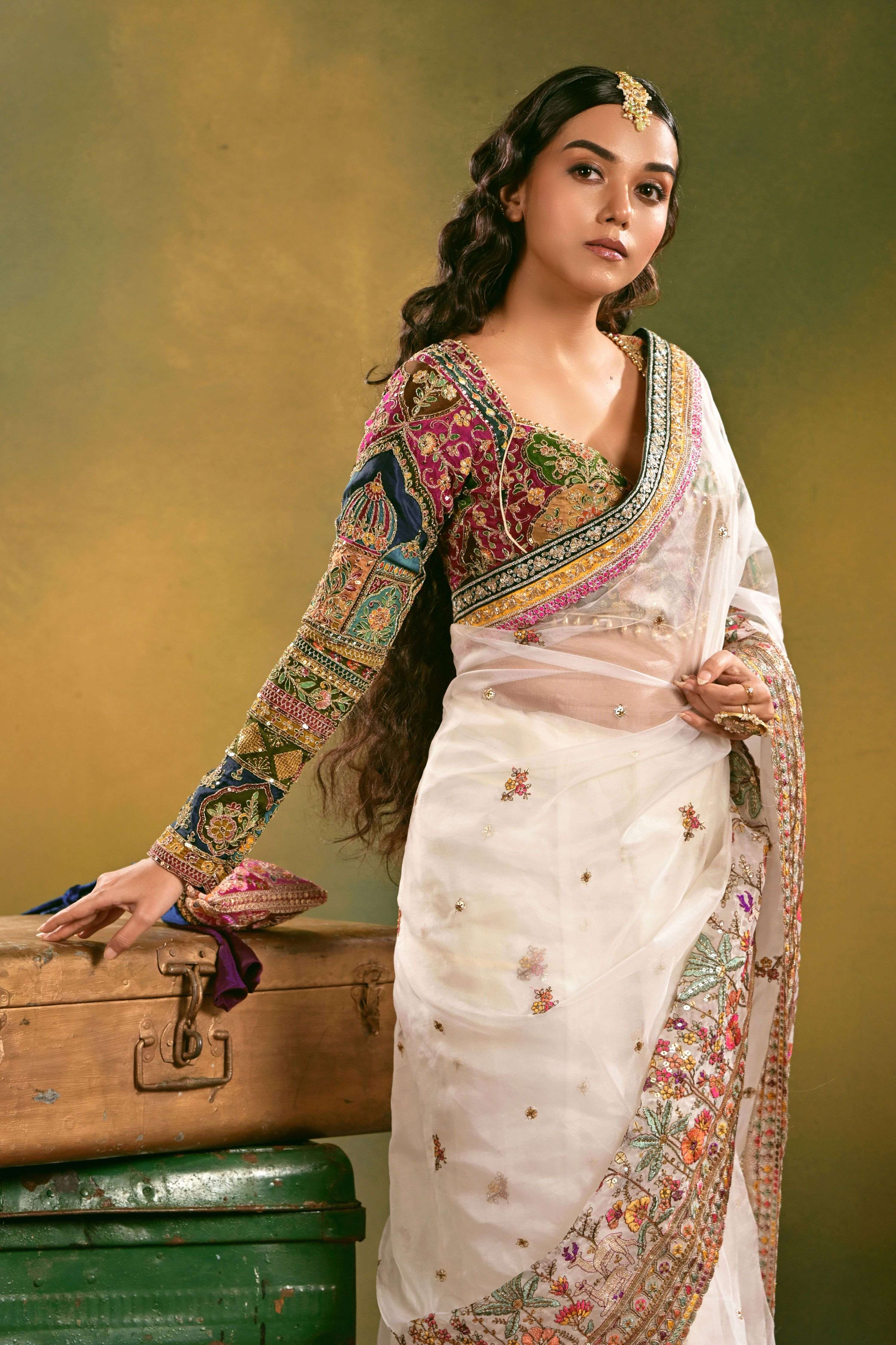 COSMOS CRUSH SAREE