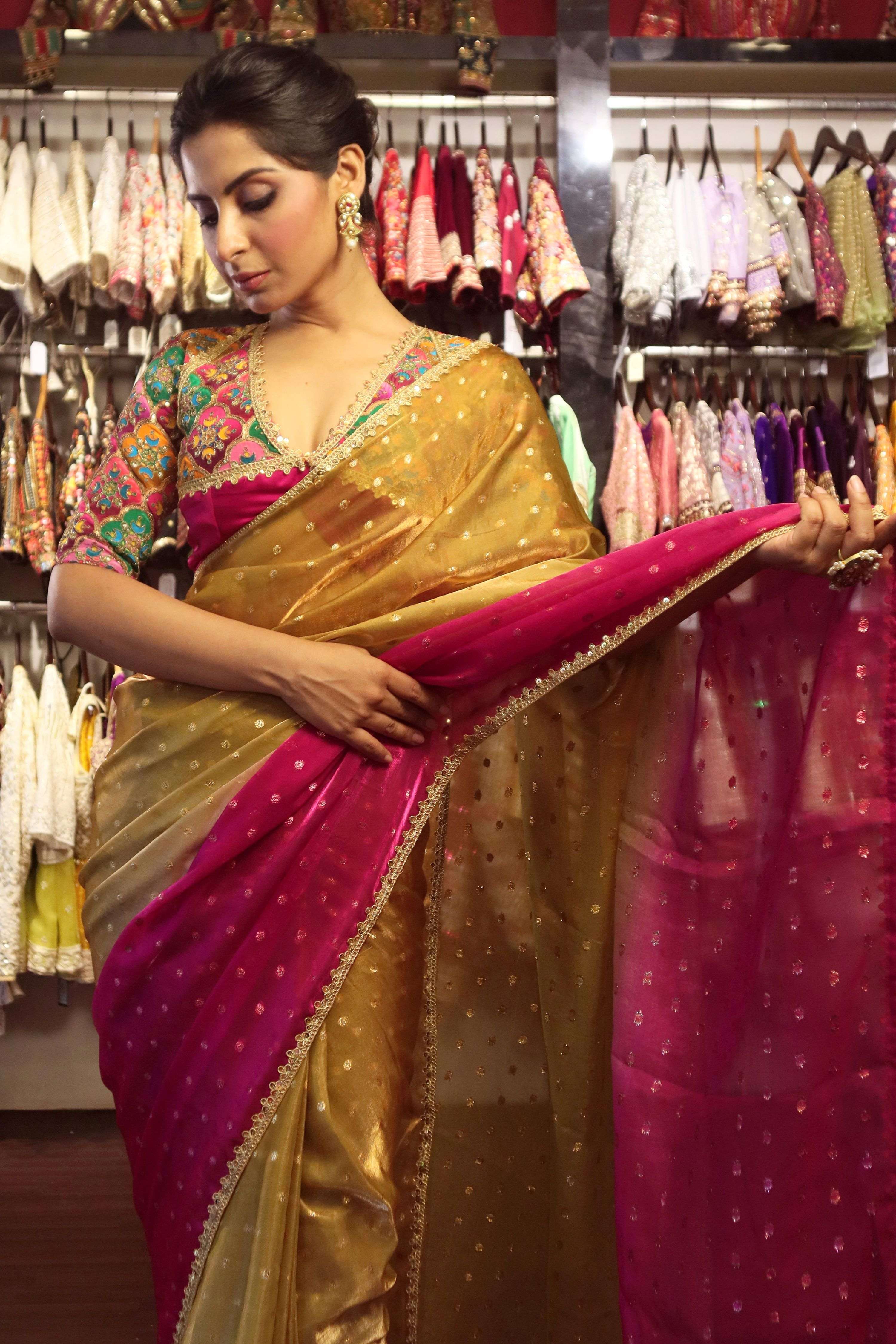 MORNING GLOW SAREE