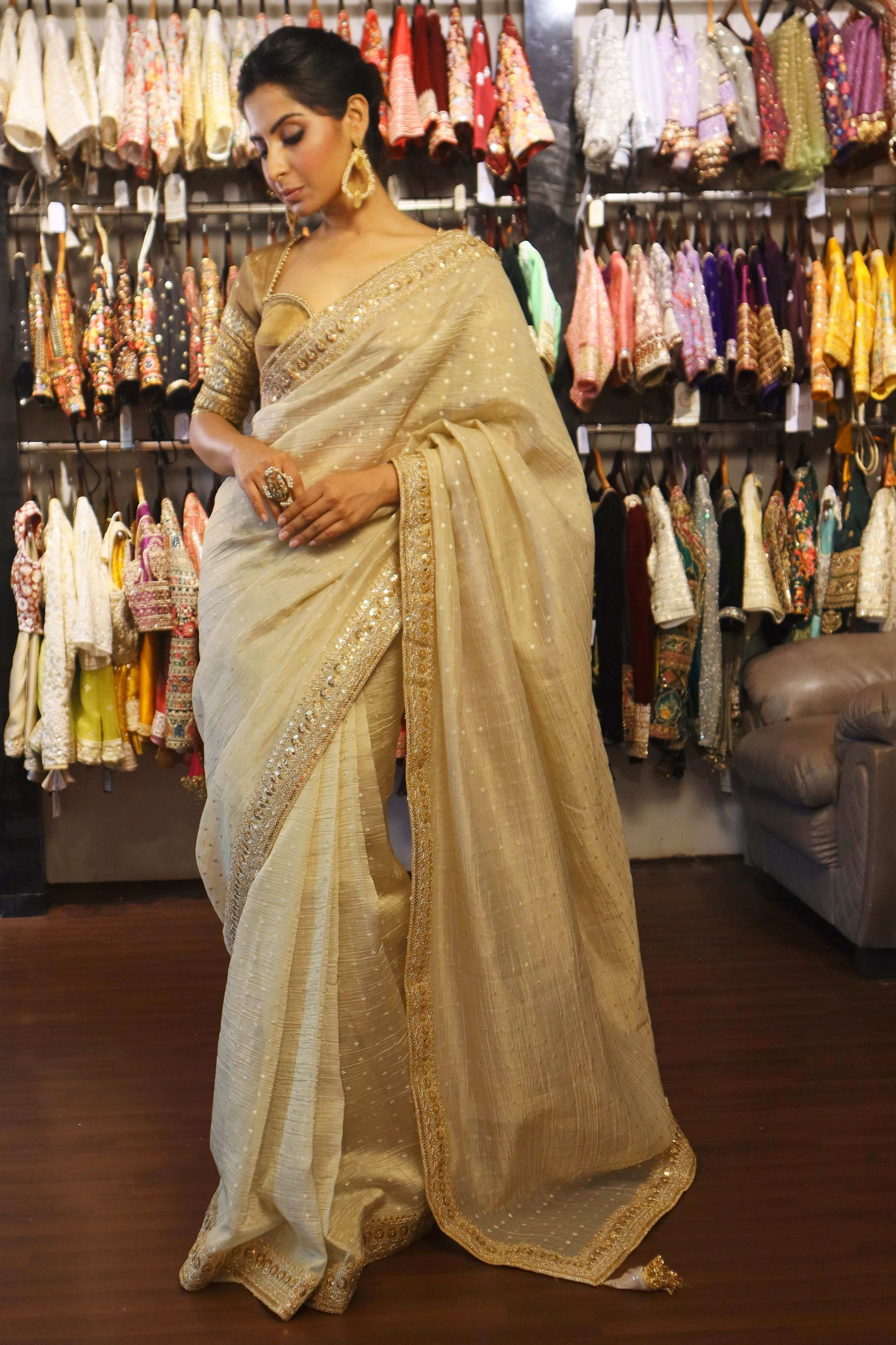 MIDAS MAJESTY SAREE WITH CLASSIC CARAT BLOUSE