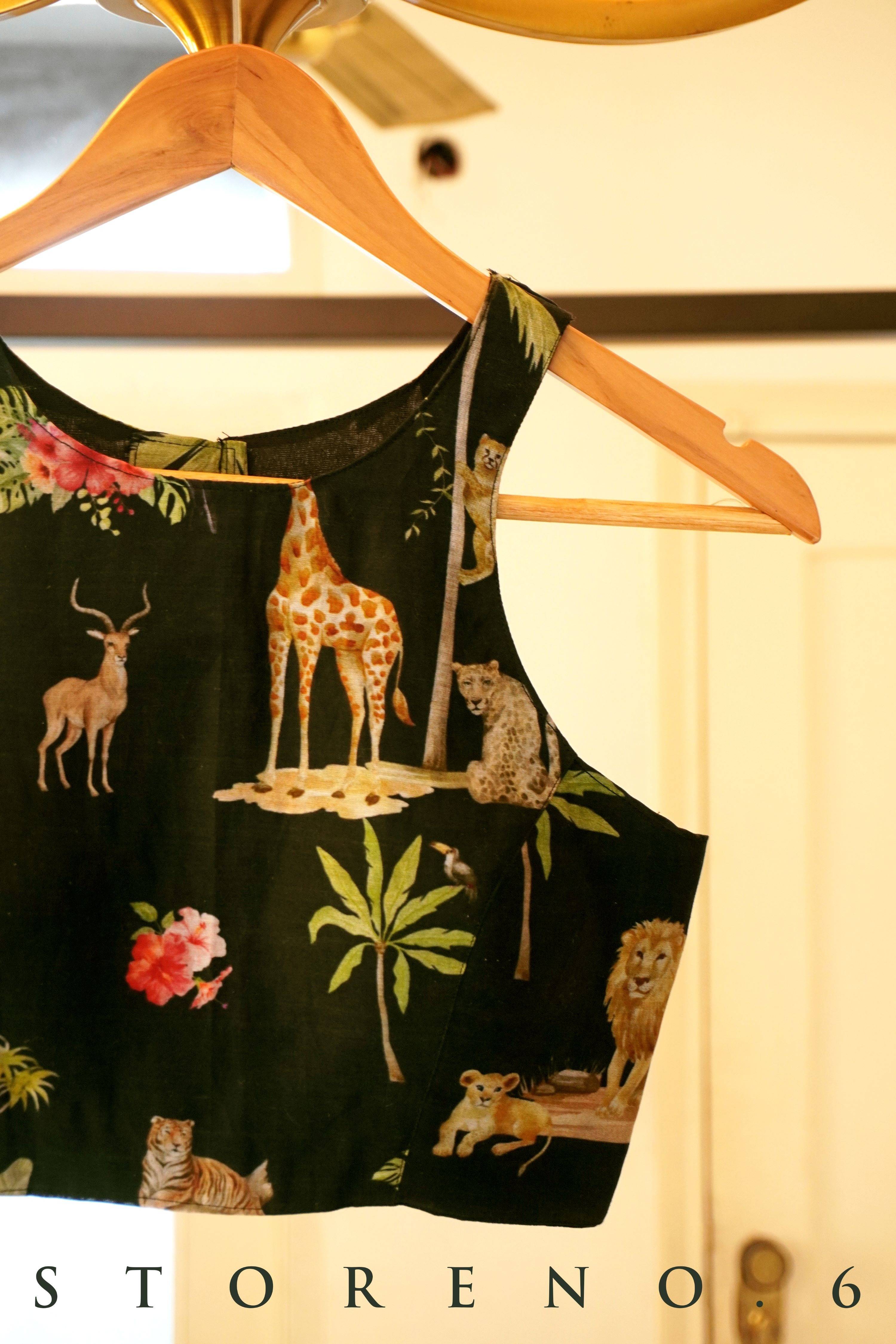 BLACK WIDOW BLOUSE