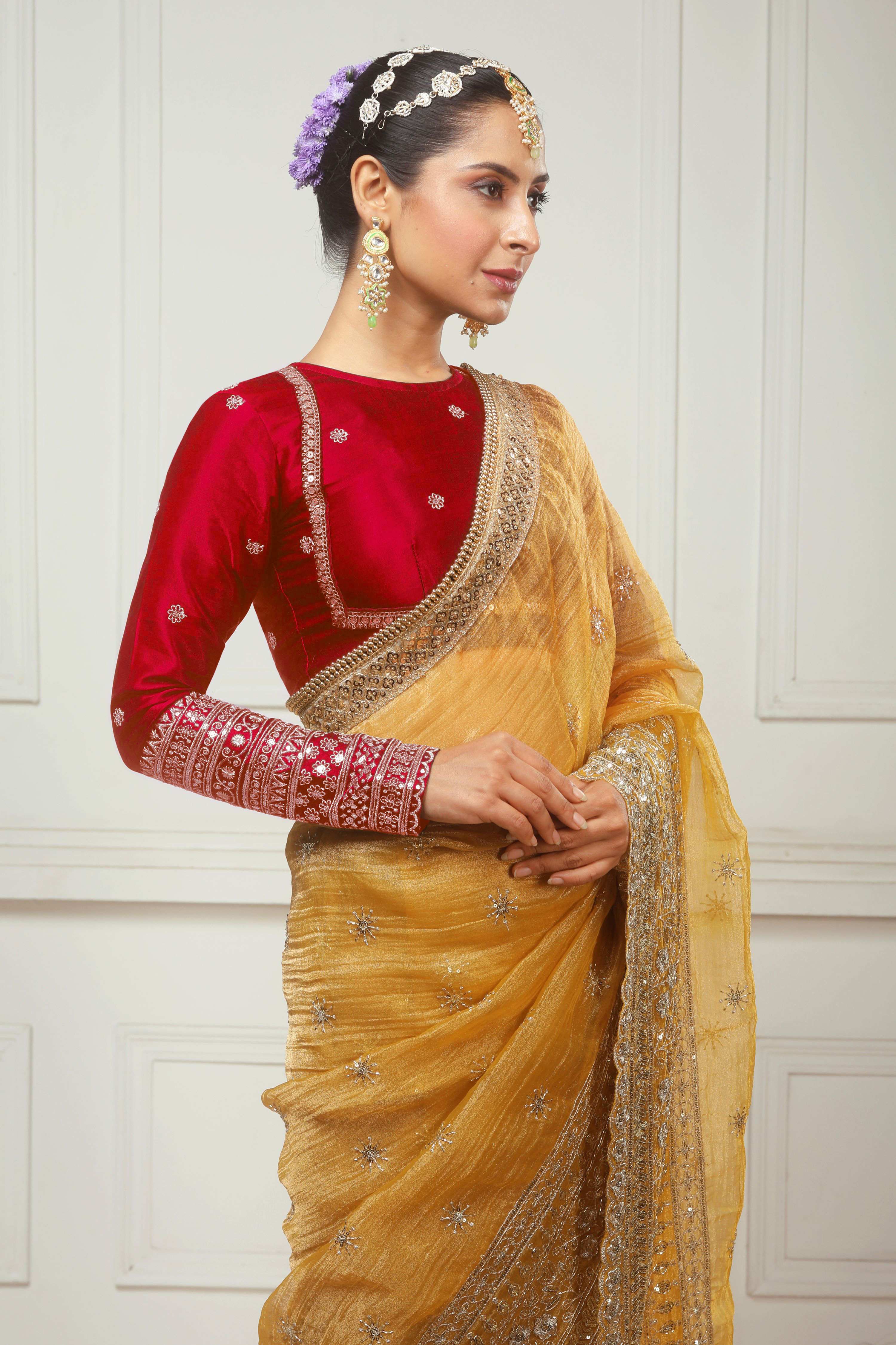 AGELESS APPEAL FULL SLEEVE BLOUSE