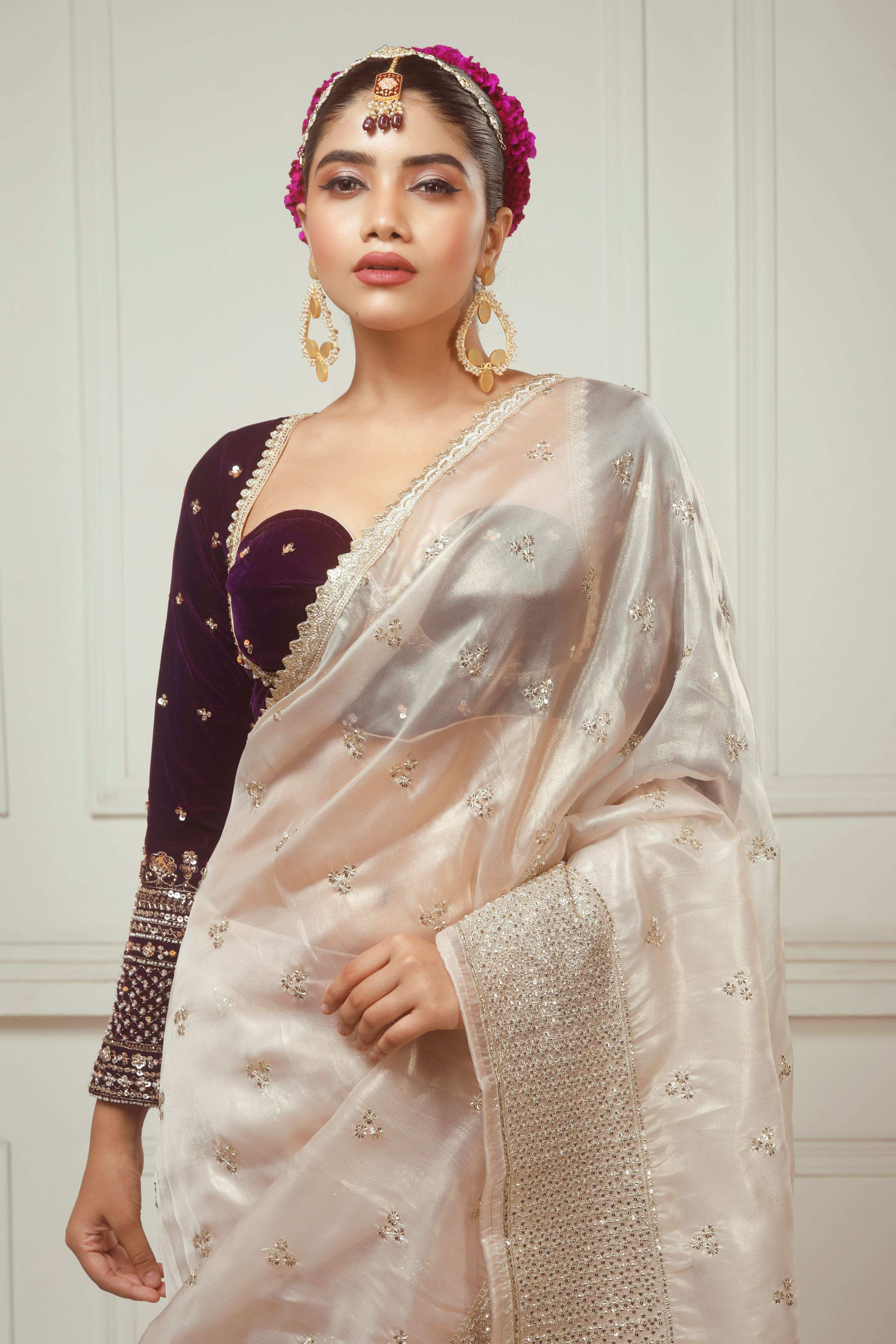 SEPIA FANTASY SAREE