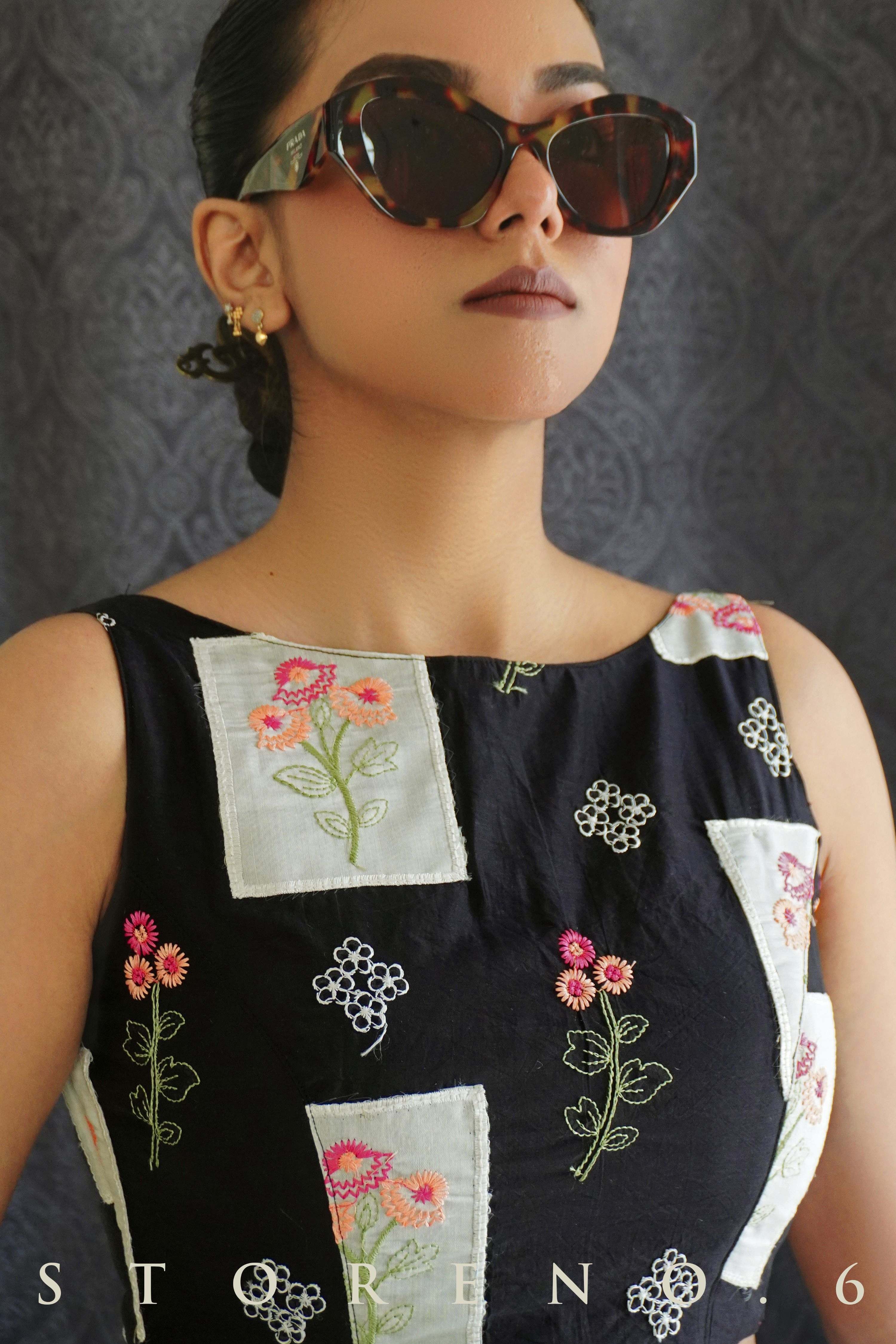 NIGHT BLOOM BLOUSE