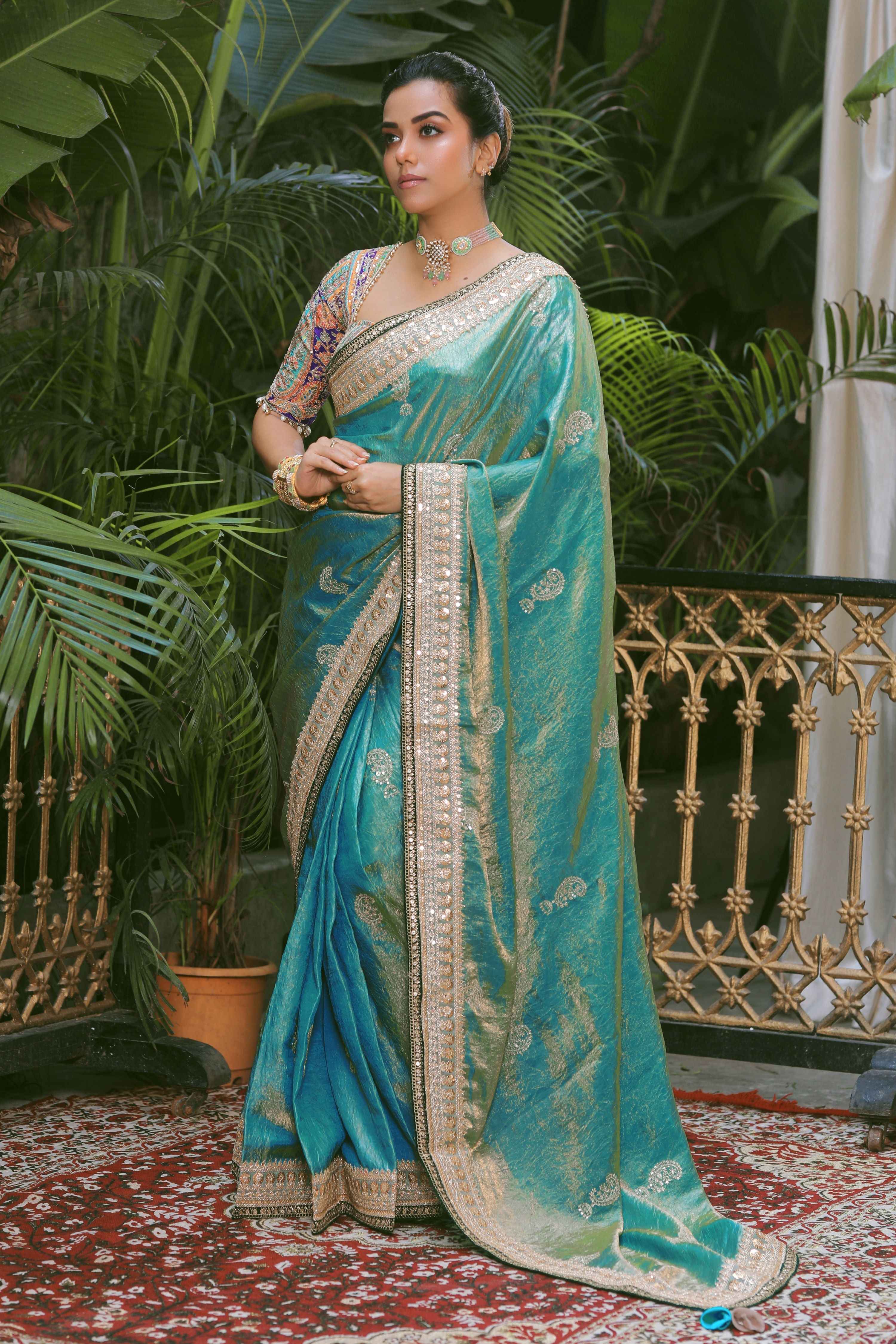 AQUA AMOUR SAREE