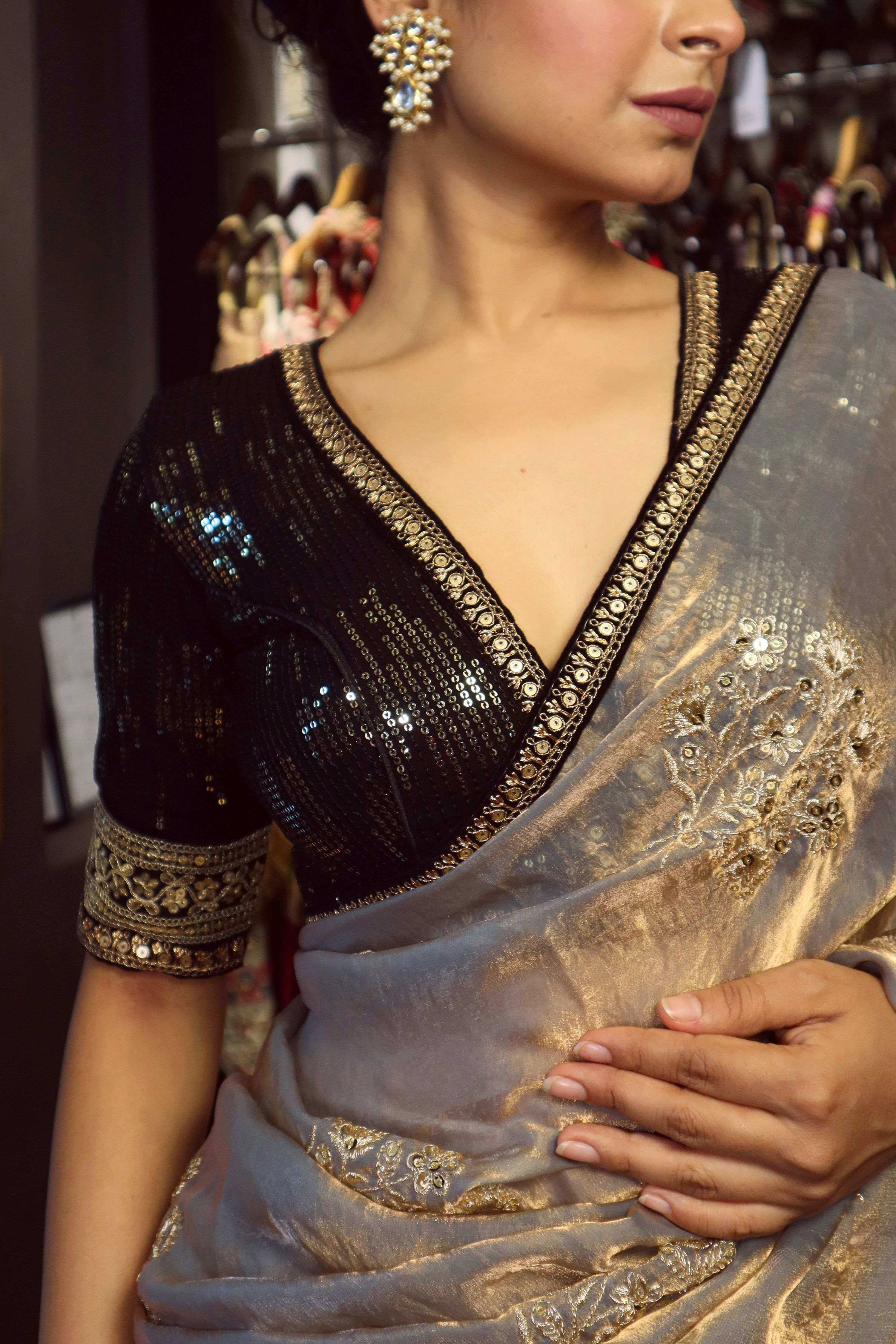 TITAN TEMPTRESS SAREE WITH SAANJH CLASSIC BLOUSE