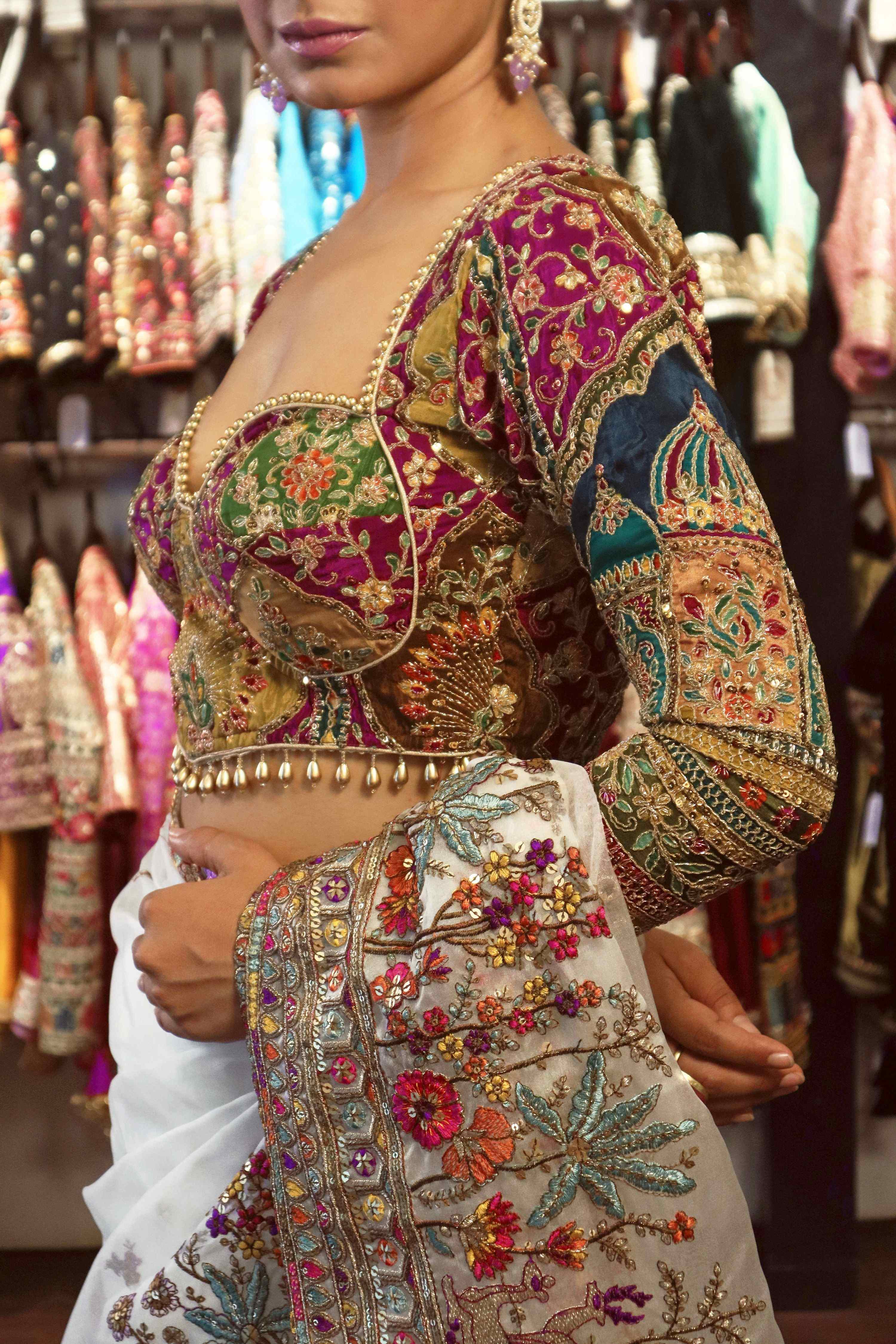 COUTURE CHARM CORSET BLOUSE