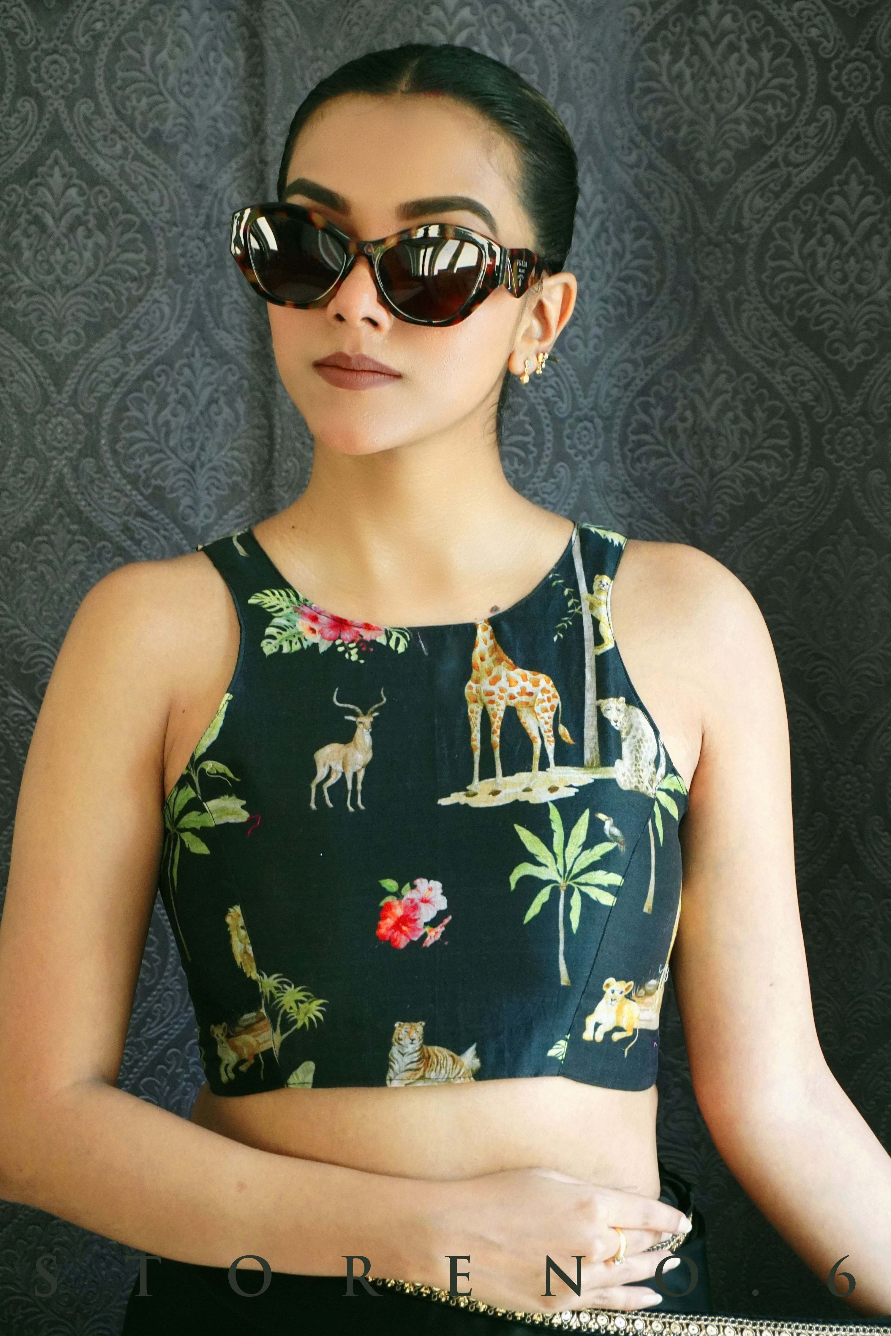 BLACK WIDOW BLOUSE