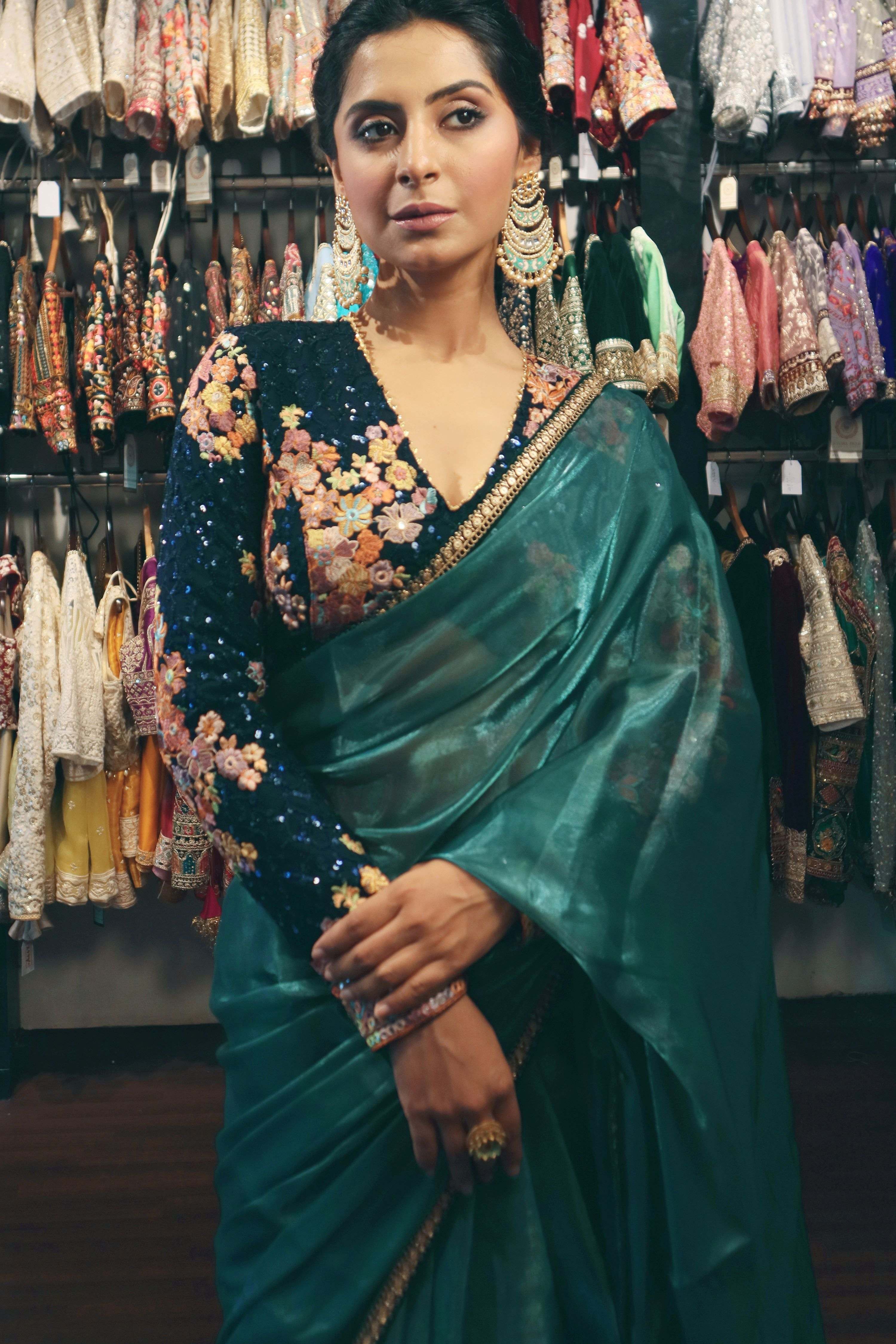 THE SAPPHIRE AFFAIR SAREE