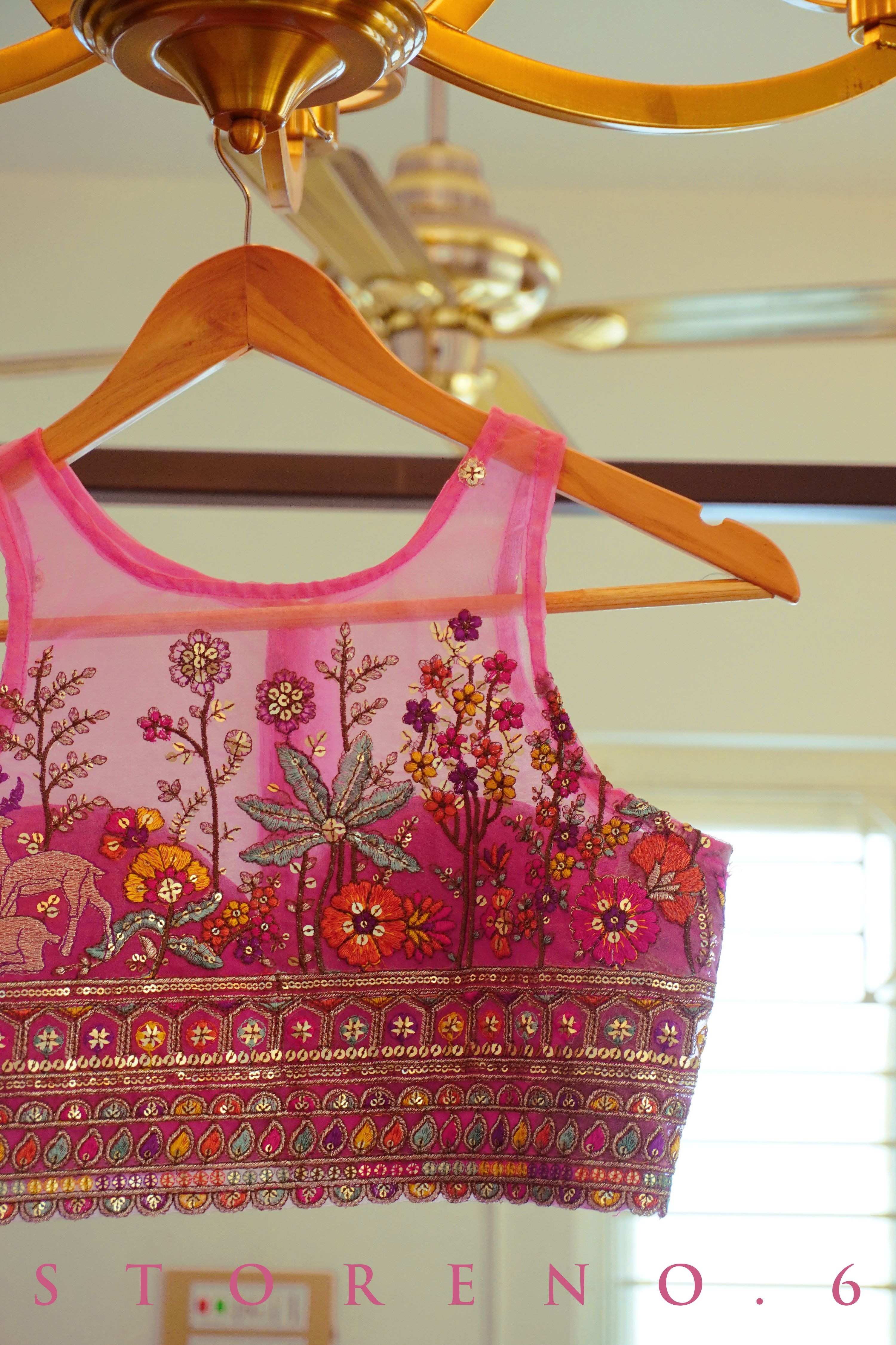 BLUSH HORIZON BLOUSE