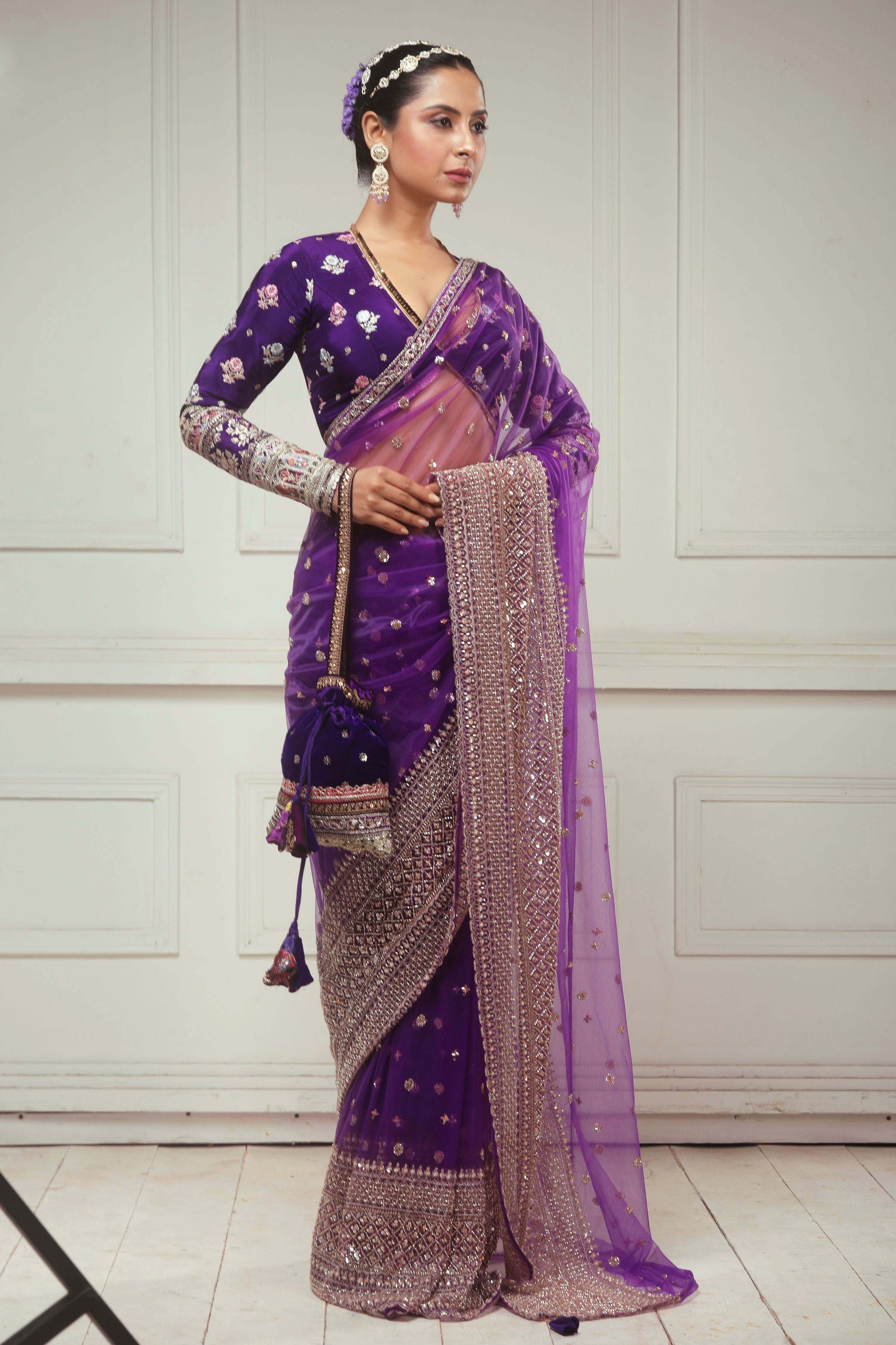 MAJESTIC CHANDELIER SAREE