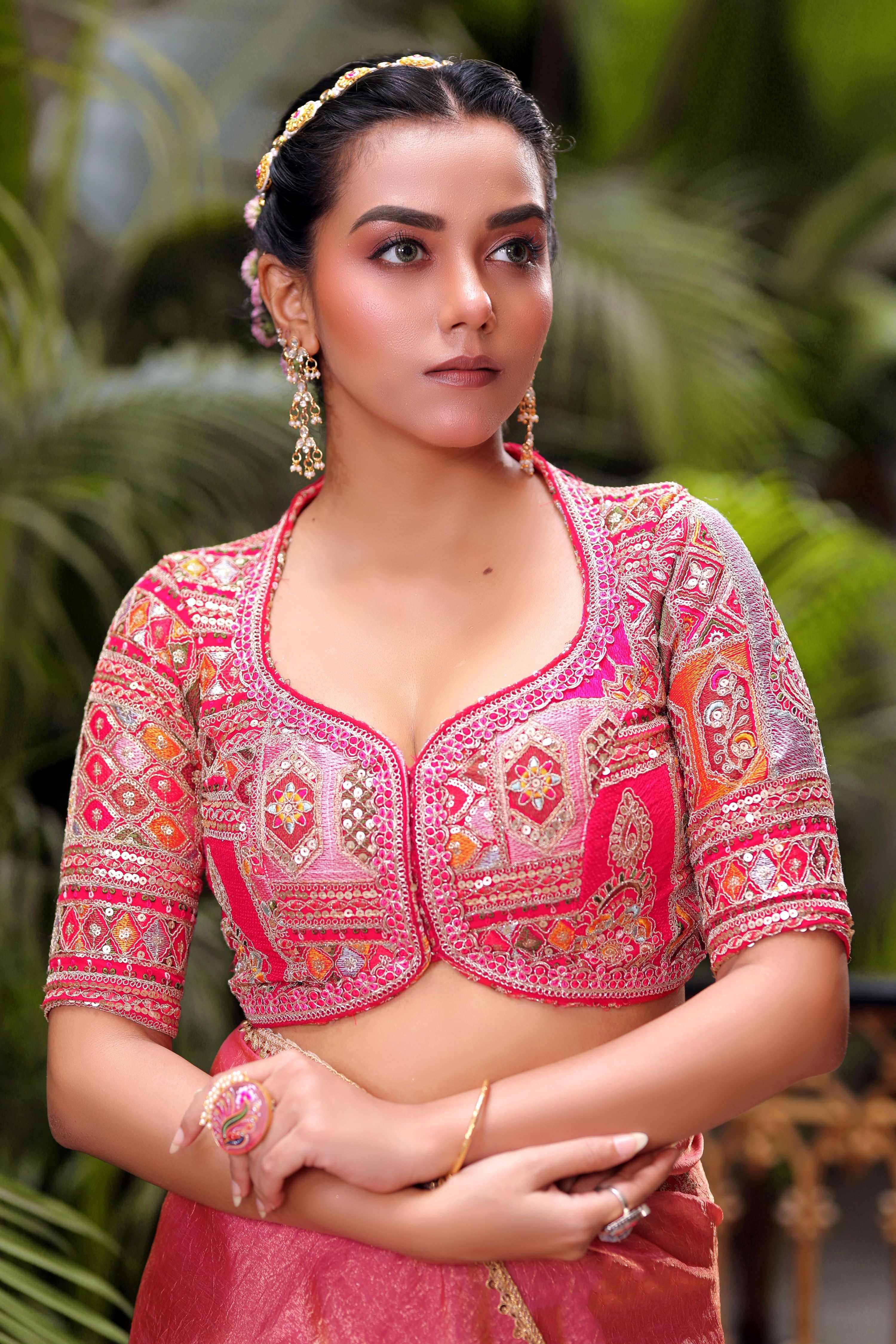 FUCHSIA FANTASY BLOUSE