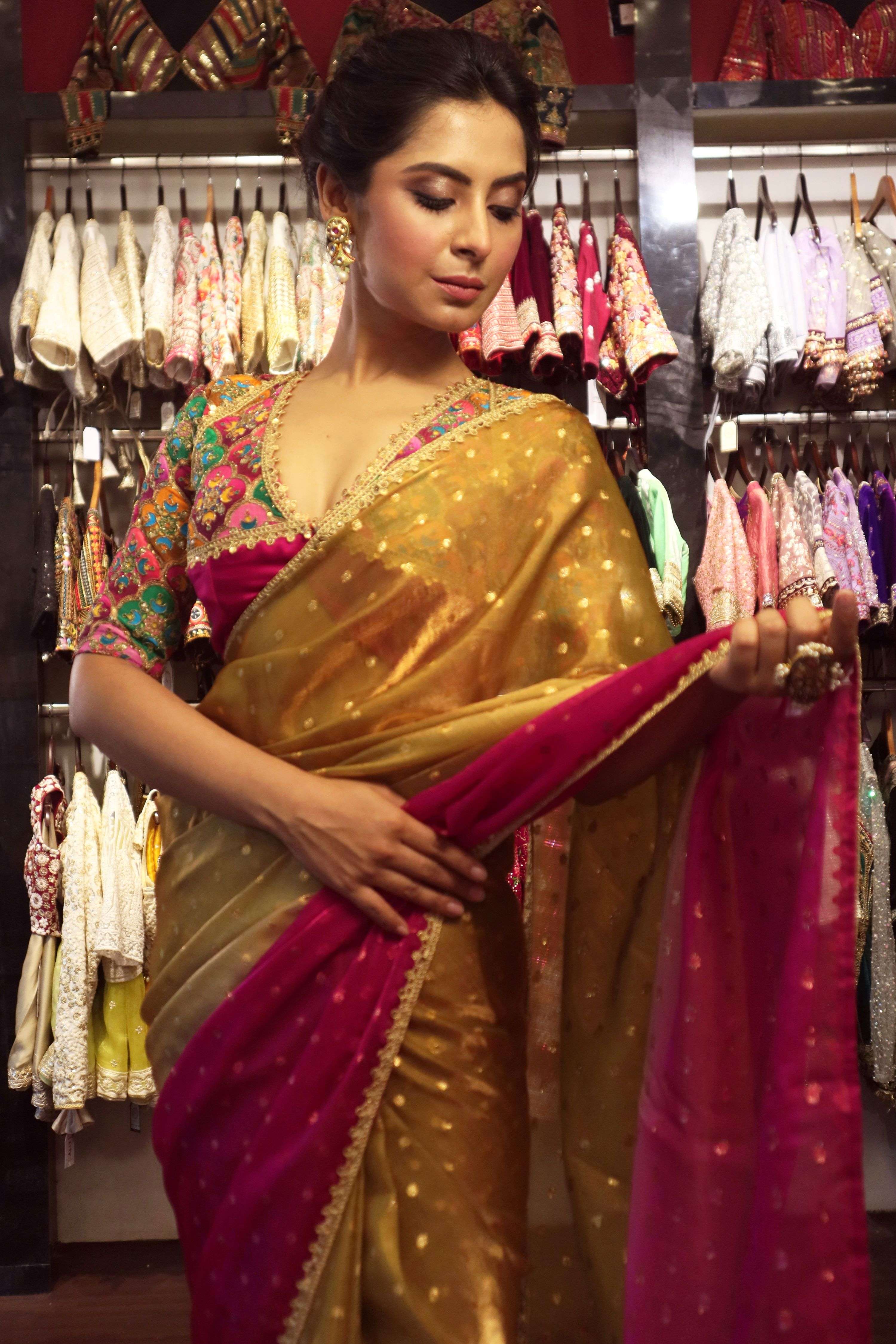 MORNING GLOW SAREE