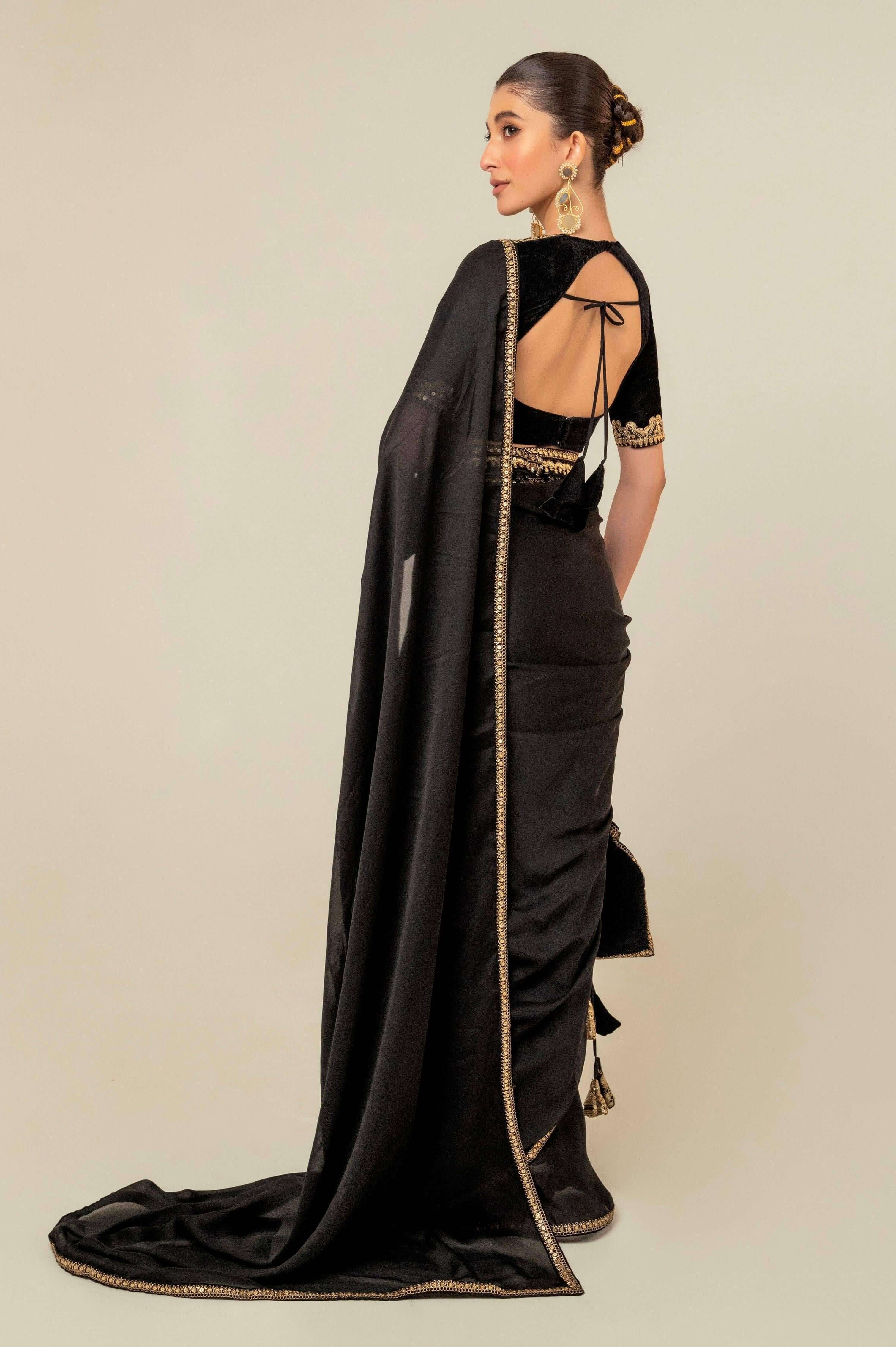 JEWEL JOY SAREE WITH OLD WORLD BLOUSE.