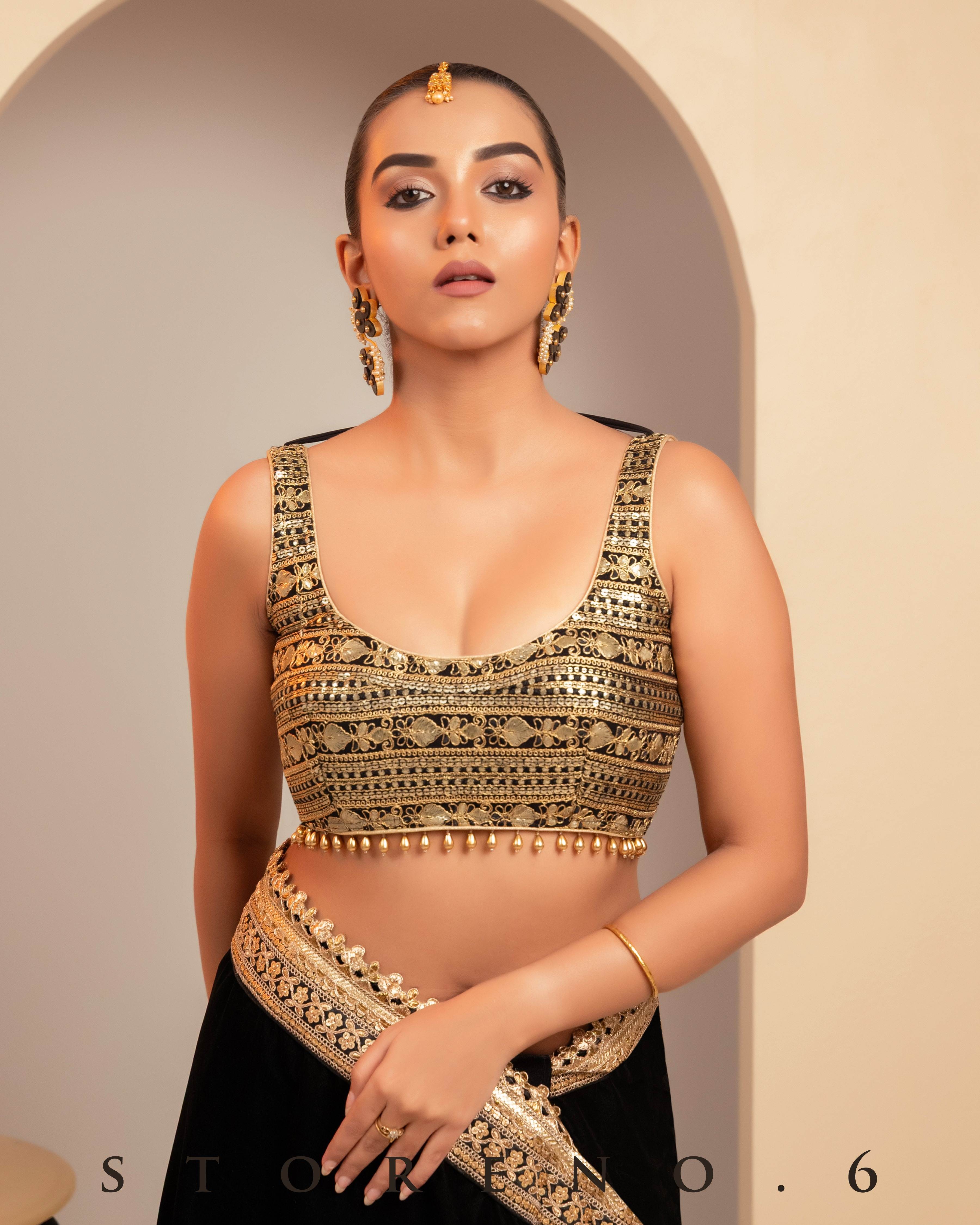 DYNAMIC DARLING SAREE WITH LYRICAL LULU BLOUSE