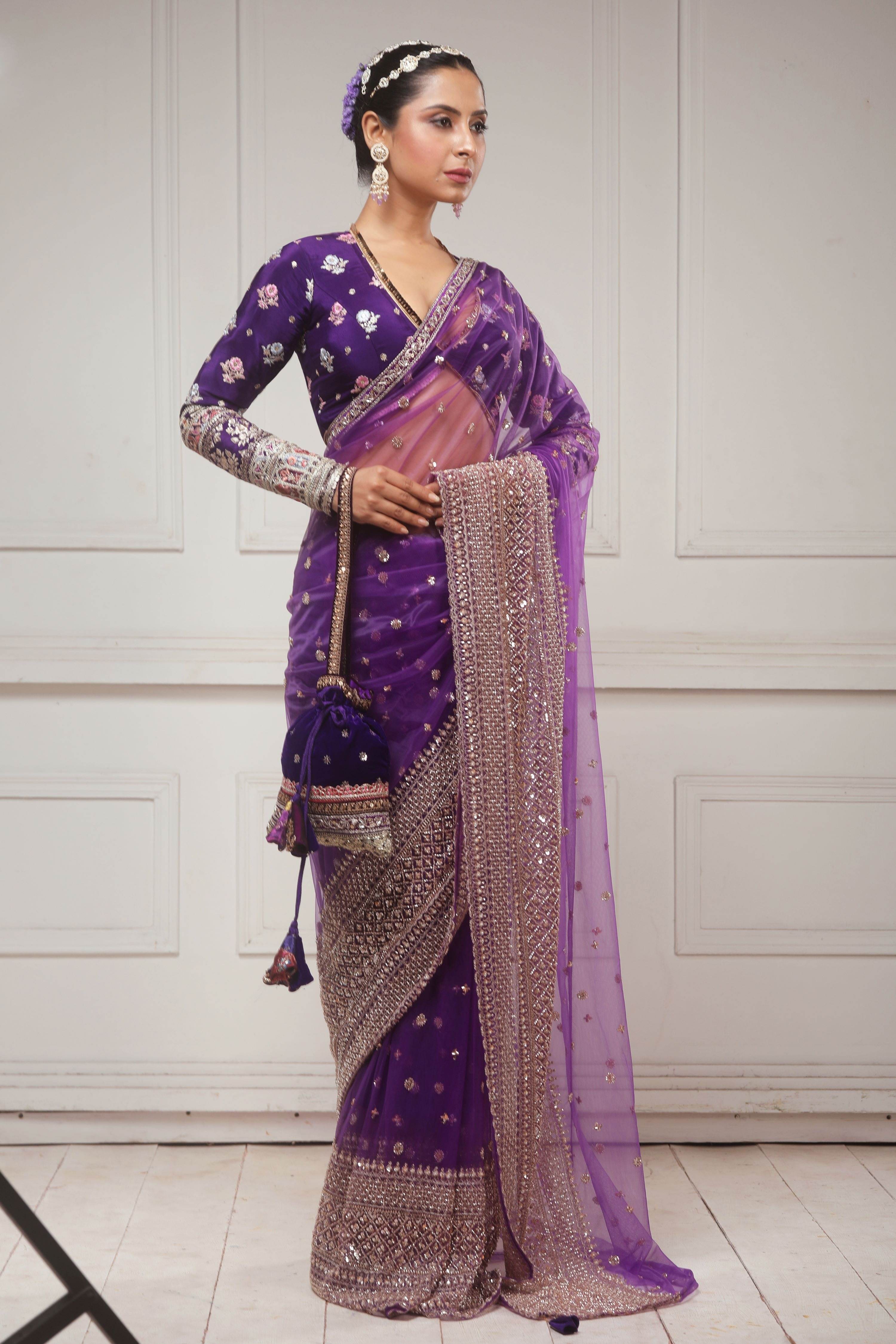 MAJESTIC CHANDELIER SAREE