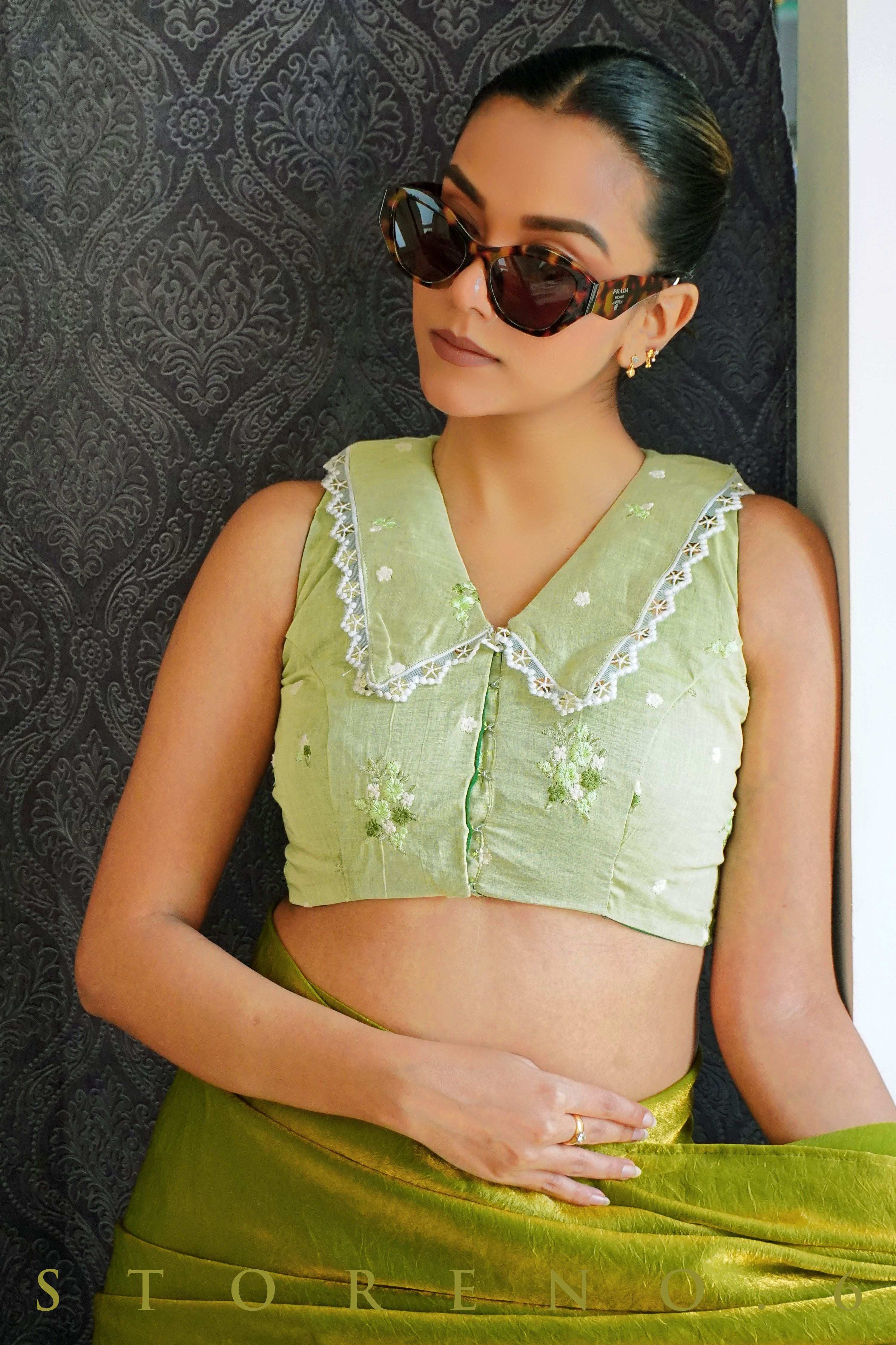 PALM PARADISE BLOUSE