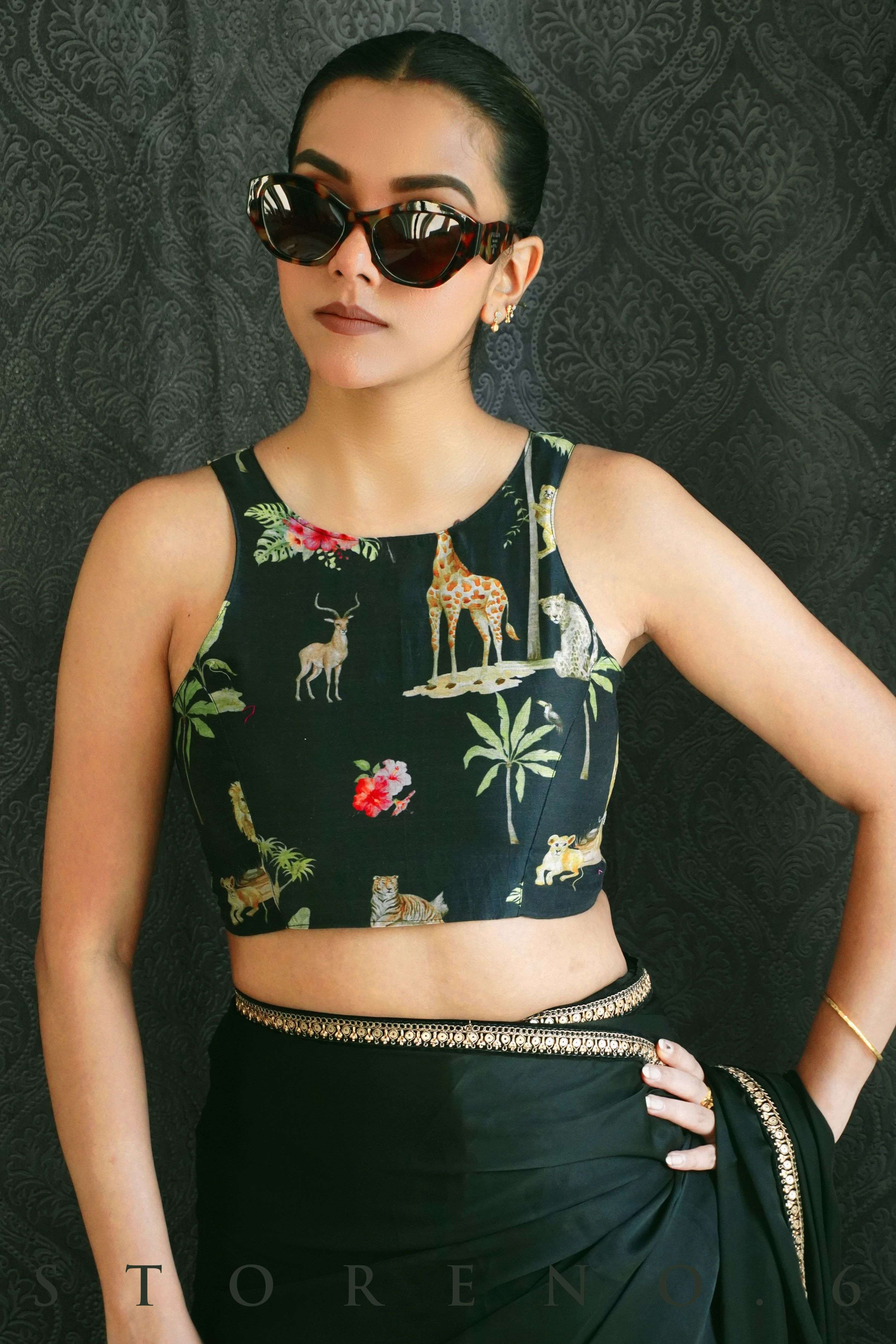 BLACK WIDOW BLOUSE