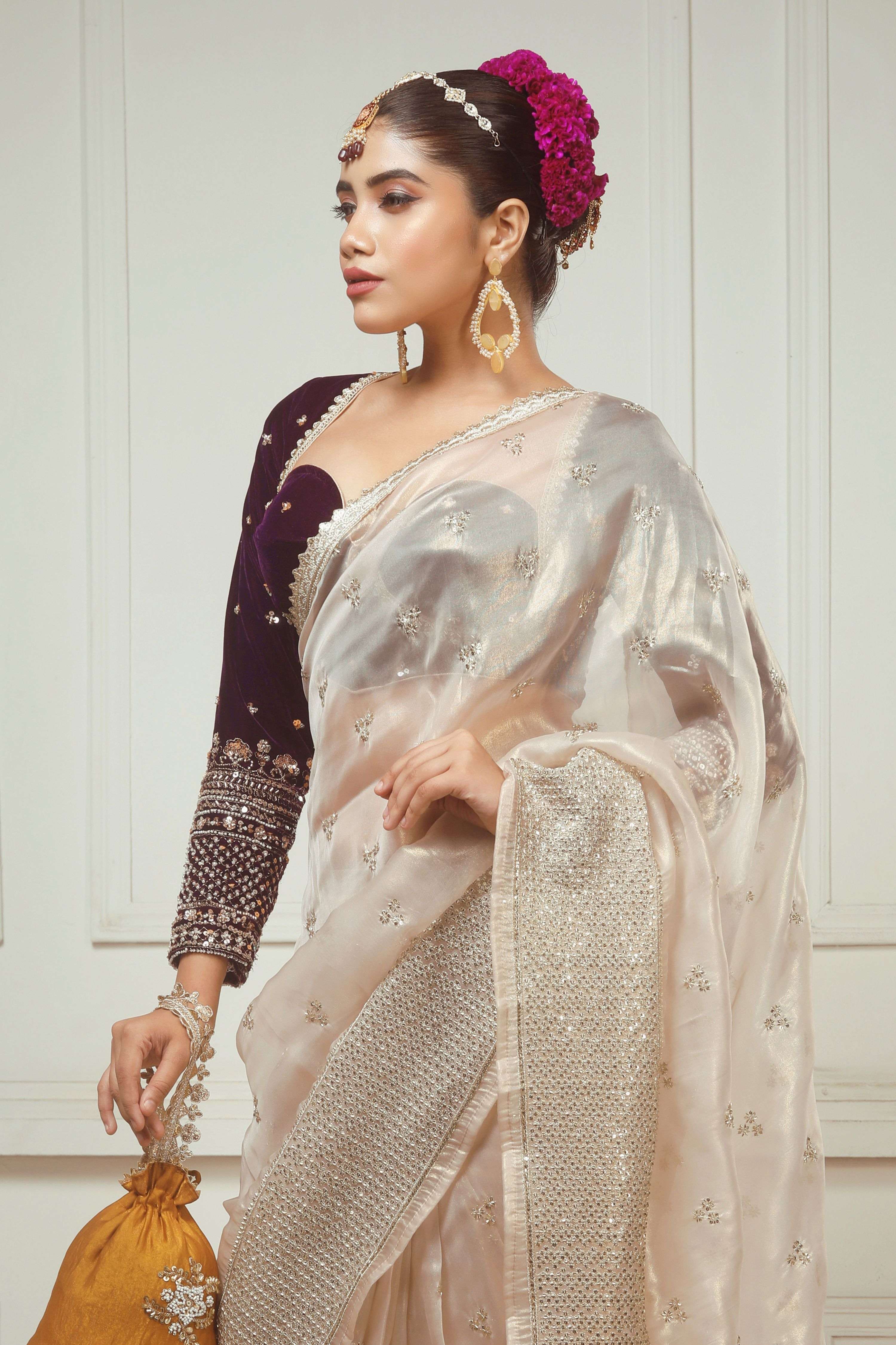 SEPIA FANTASY SAREE