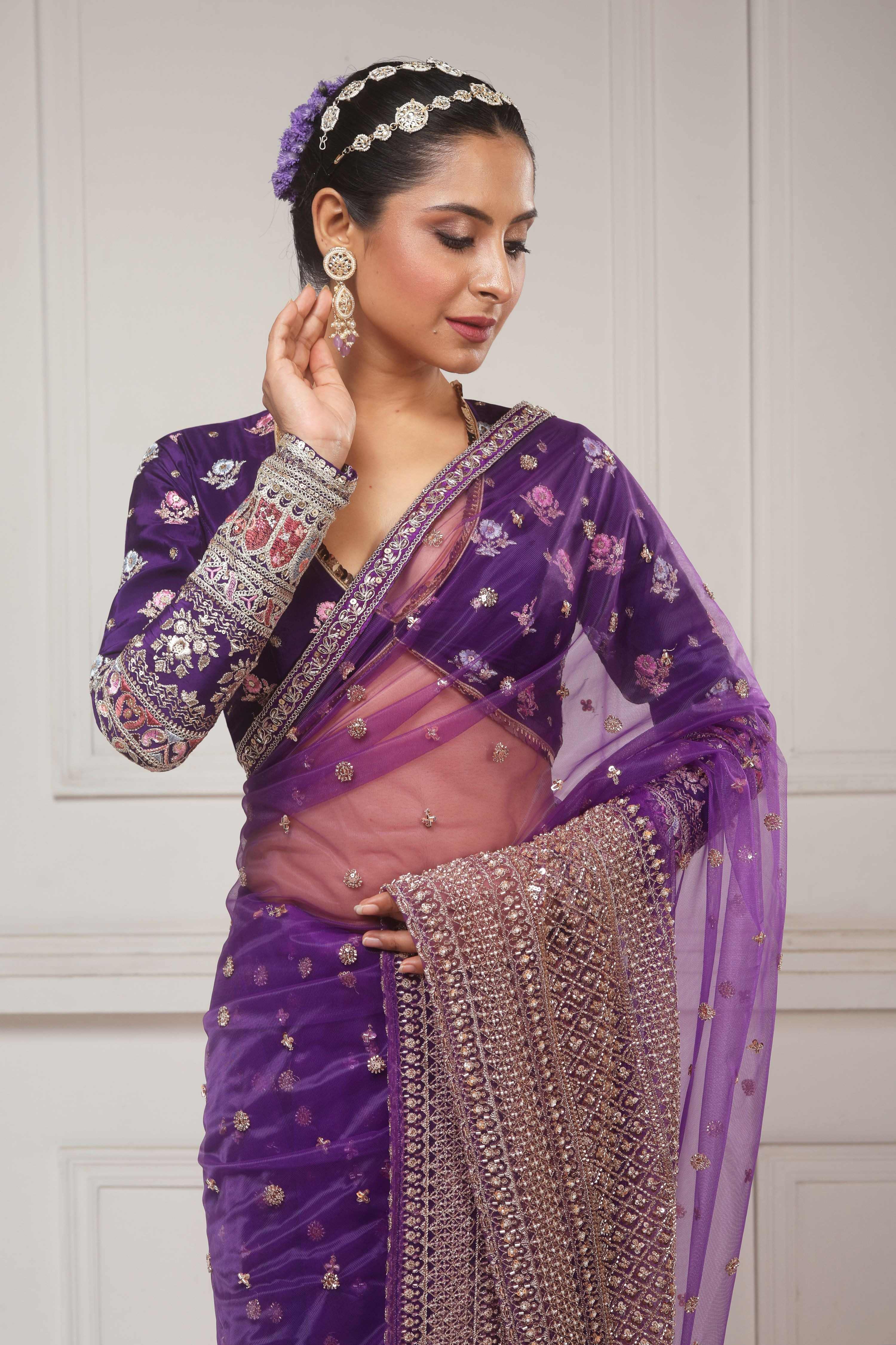 MAJESTIC CHANDELIER SAREE