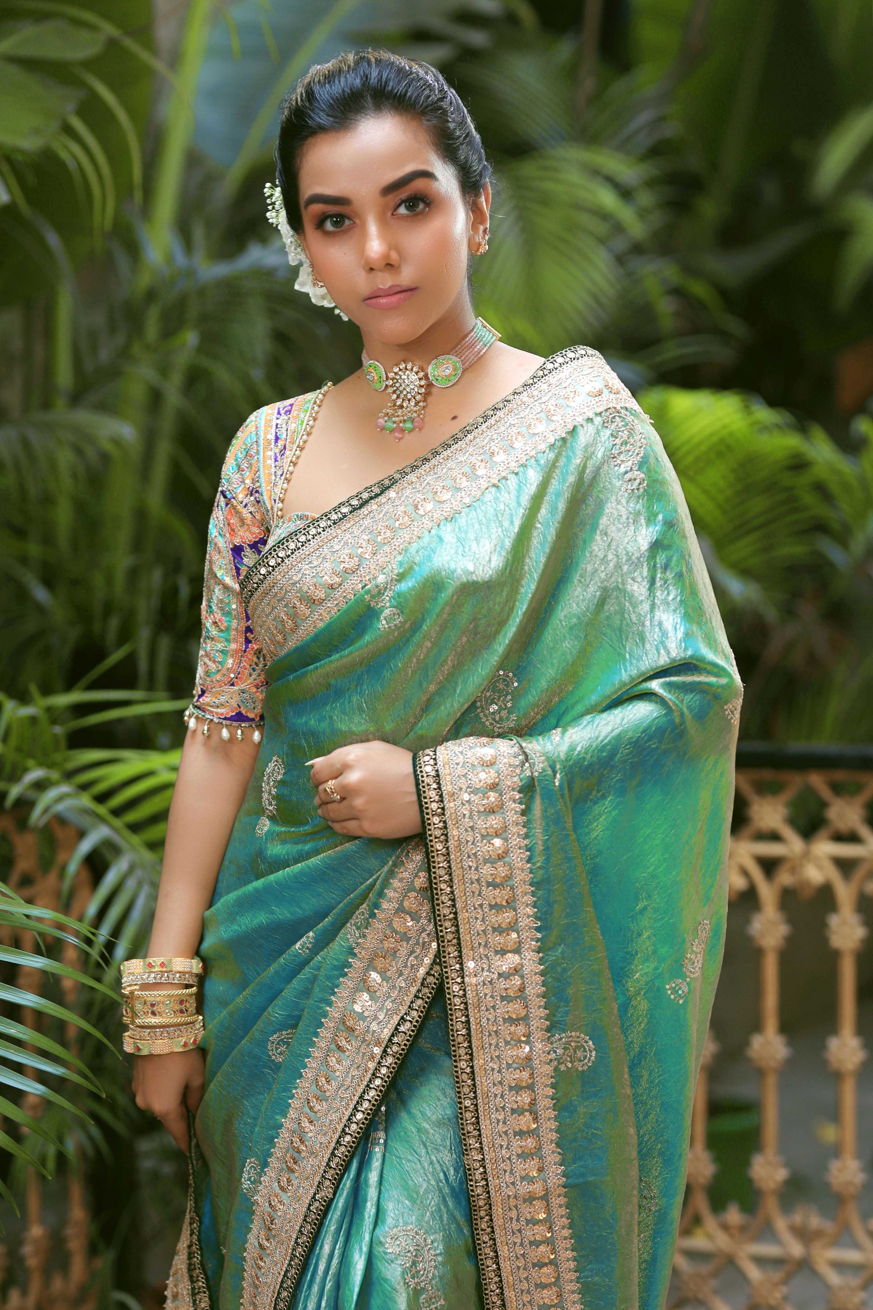 AQUA AMOUR SAREE