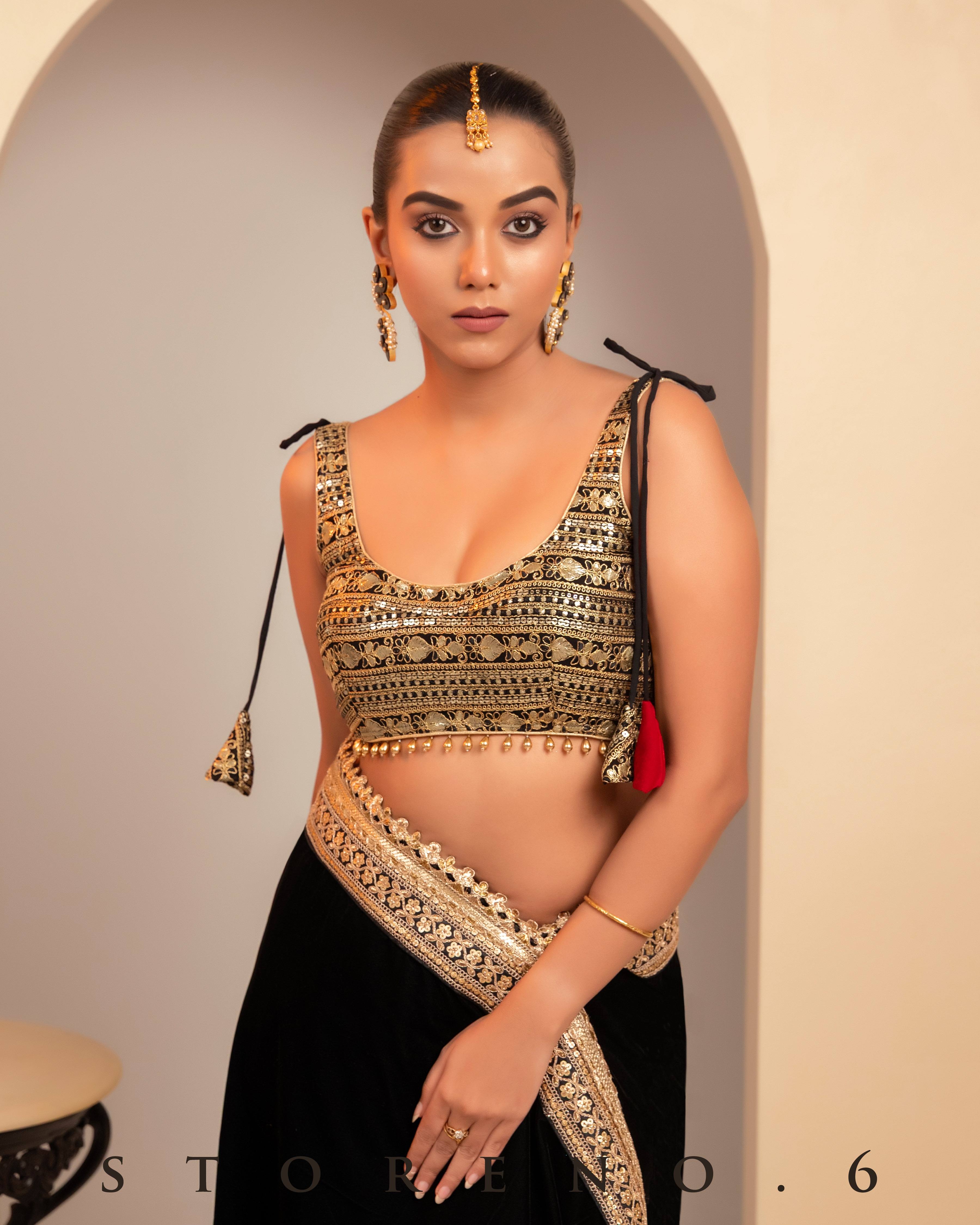 DYNAMIC DARLING SAREE WITH LYRICAL LULU BLOUSE