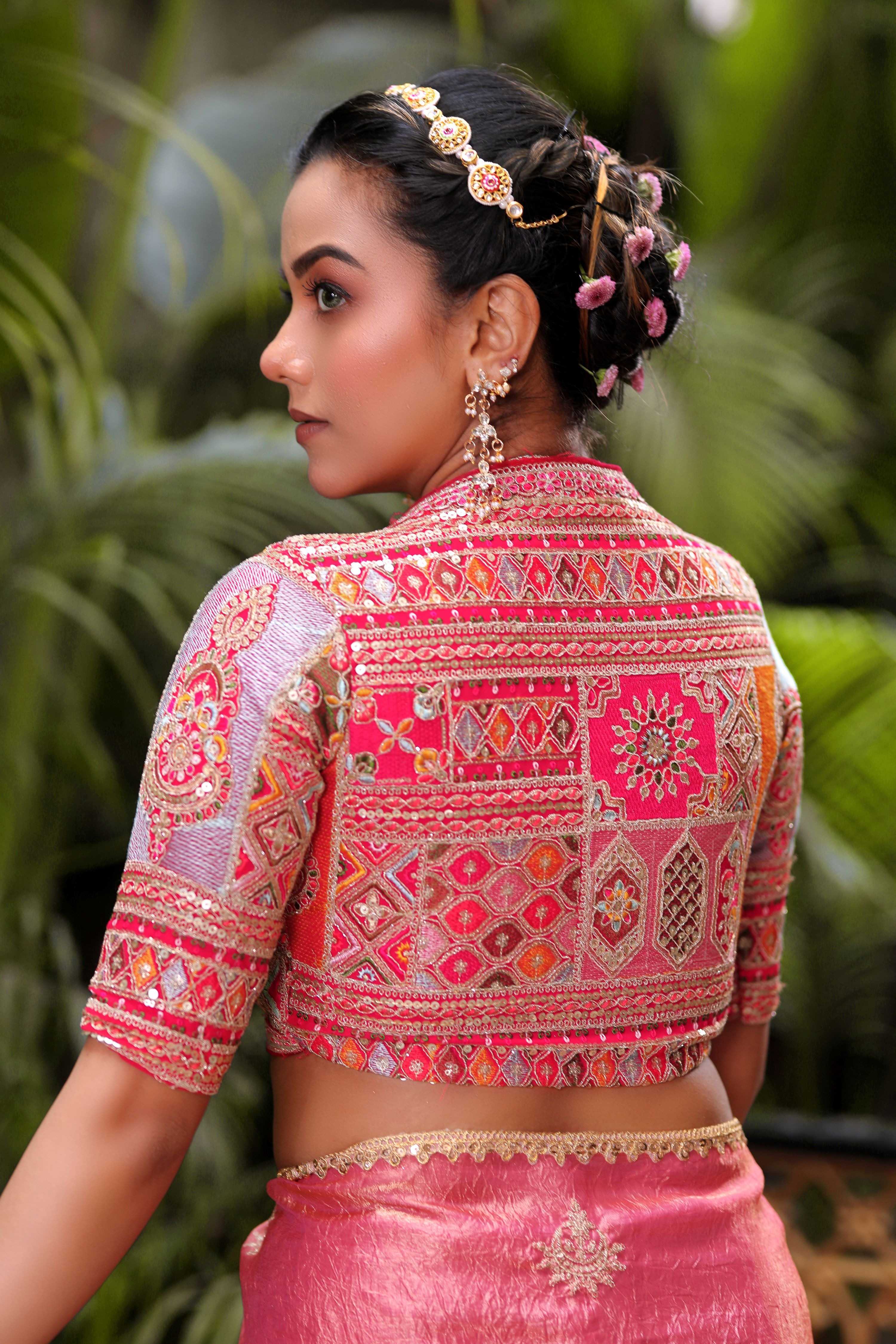 FUCHSIA FANTASY BLOUSE