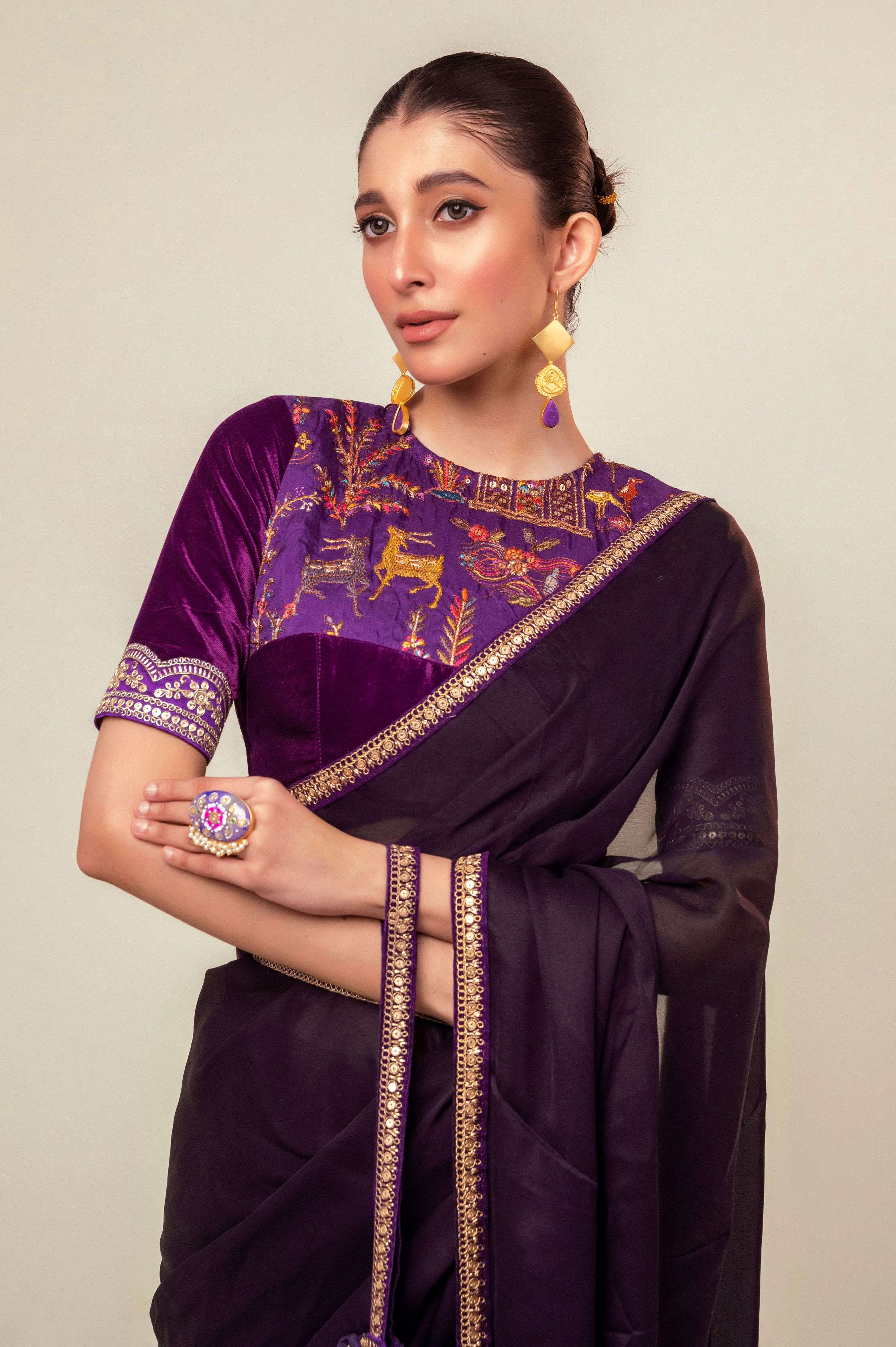 ROYAL HAZE BLOUSE