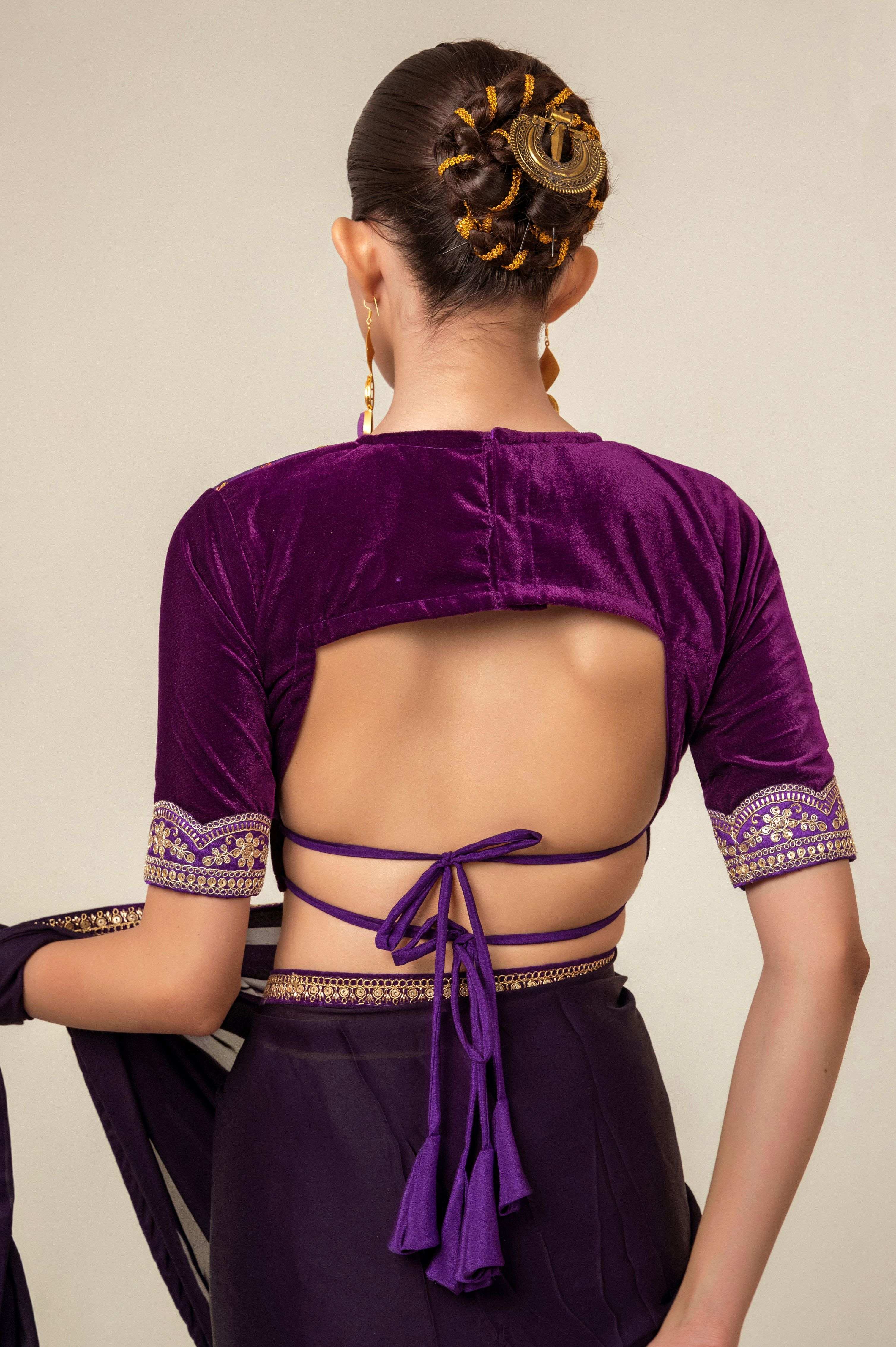 ROYAL HAZE BLOUSE
