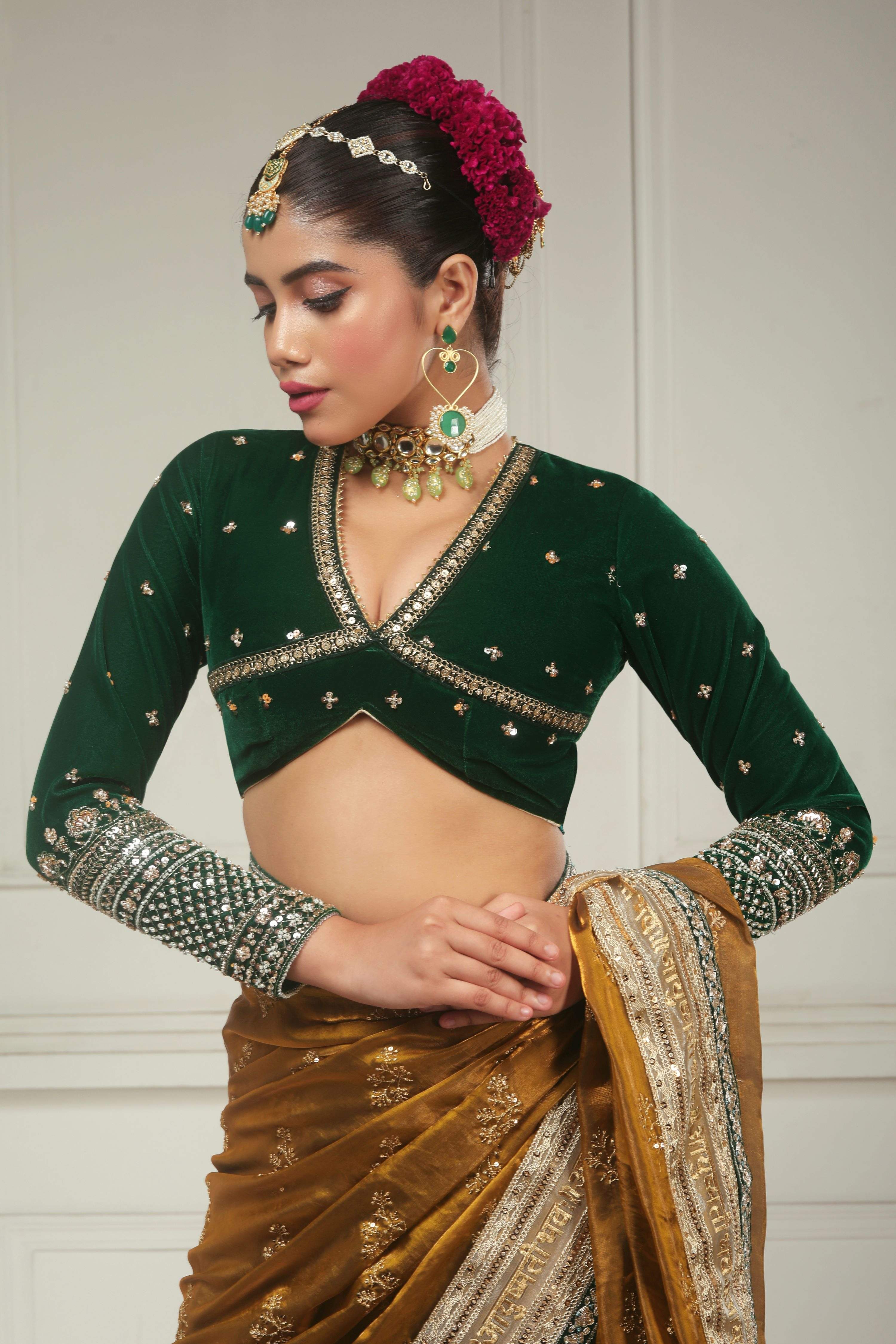 GARDEN GRANDEUR BLOUSE