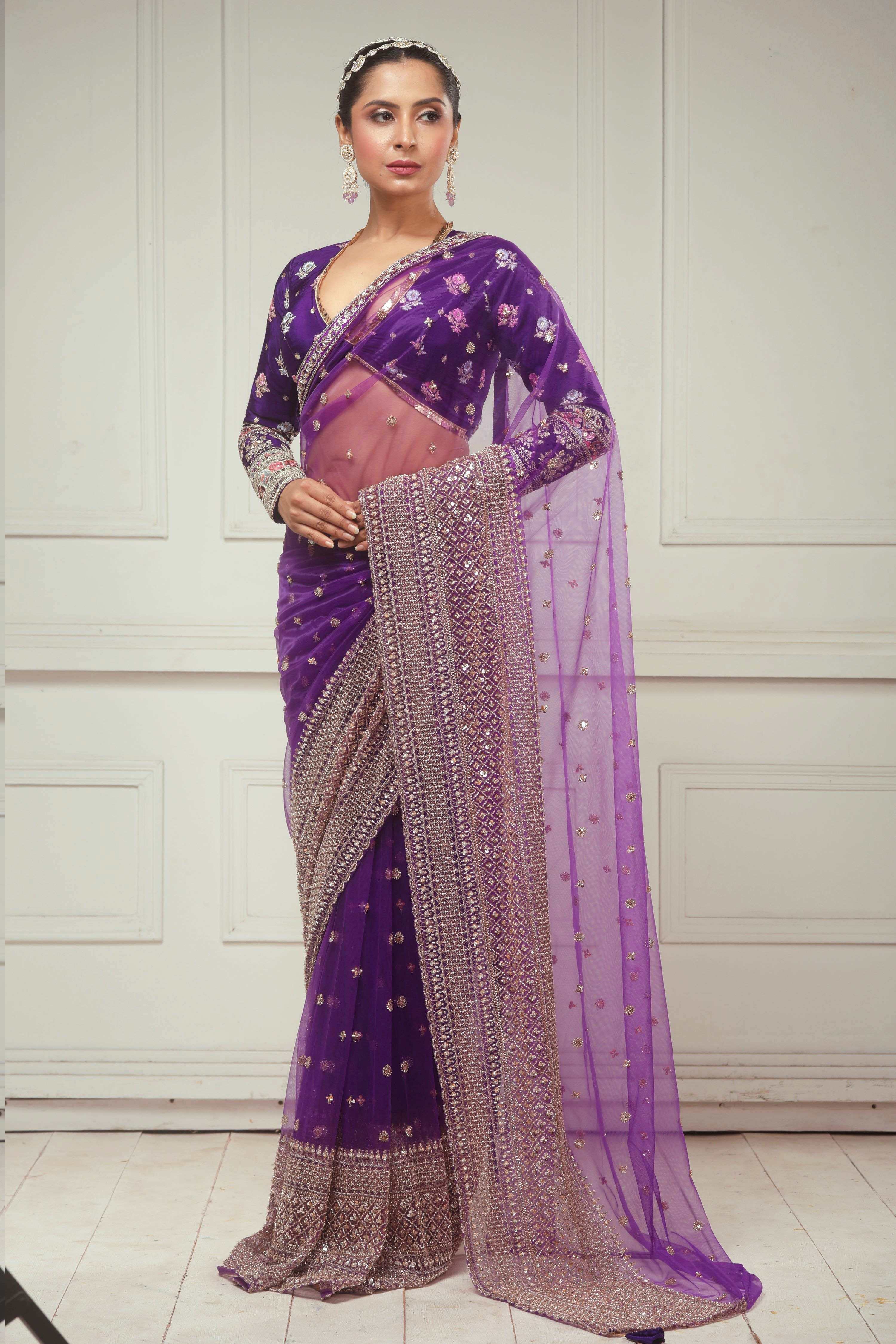 MAJESTIC CHANDELIER SAREE