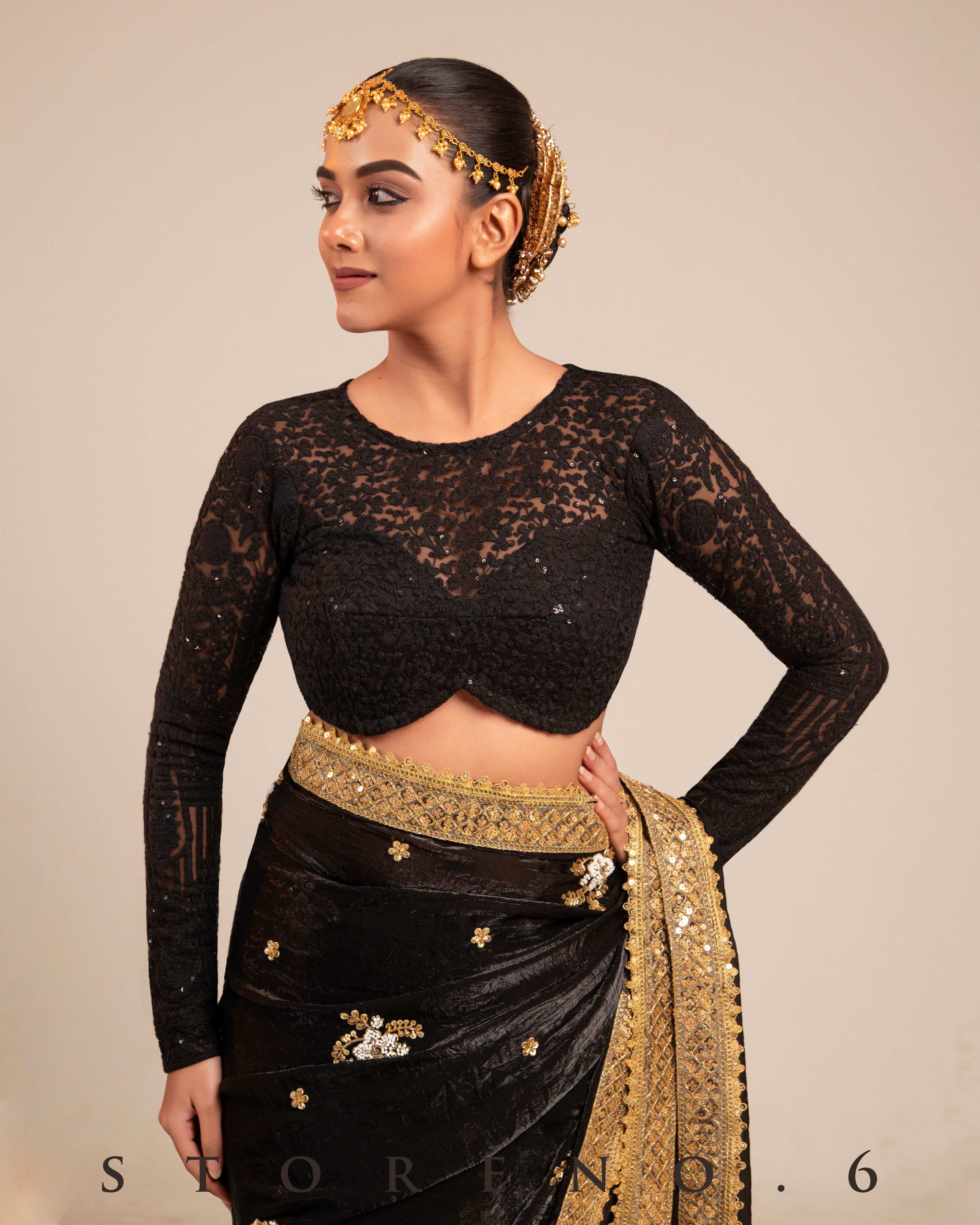 DARK DESIREE BLOUSE