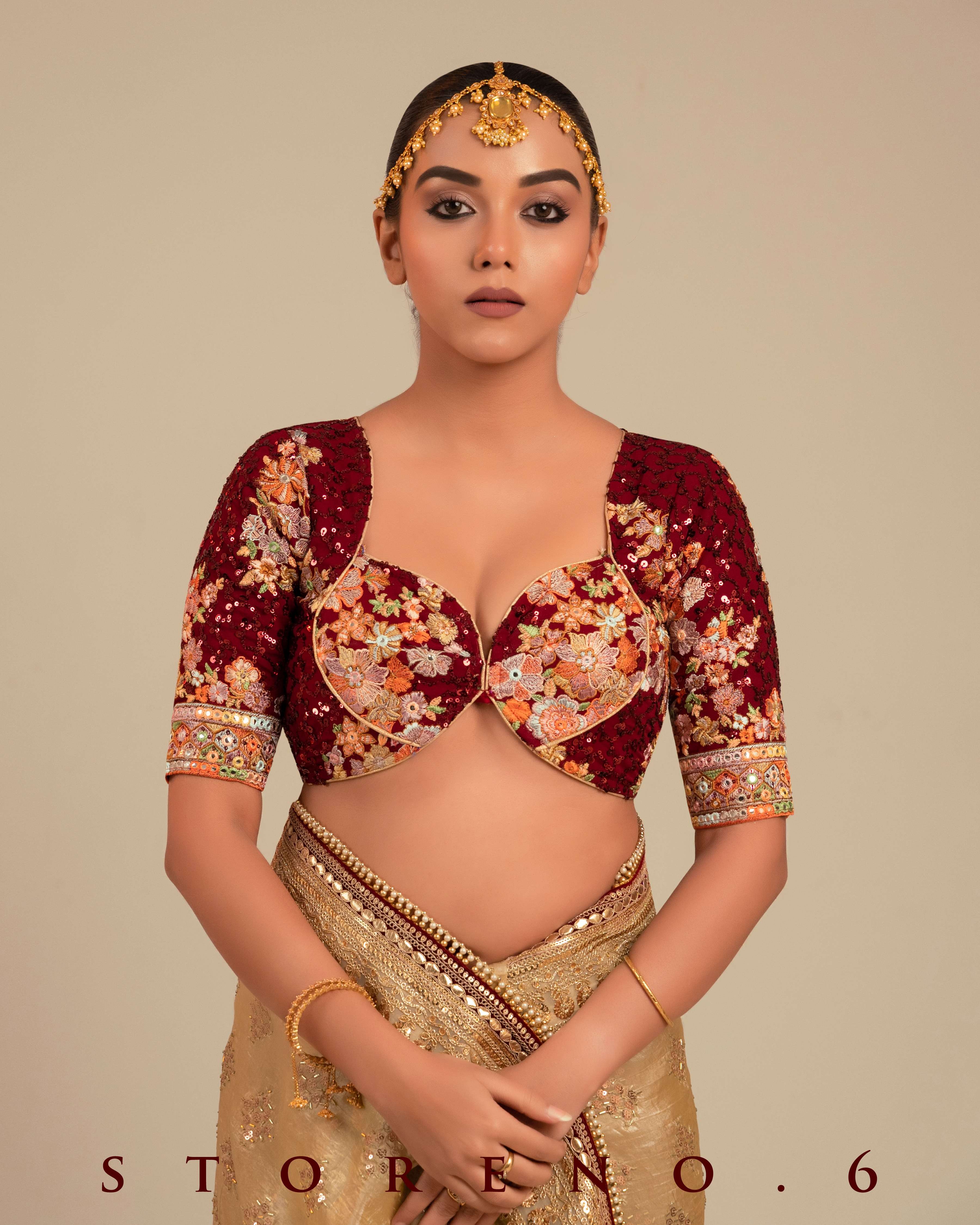 RAAKT AFSOON EDGE BLOUSE