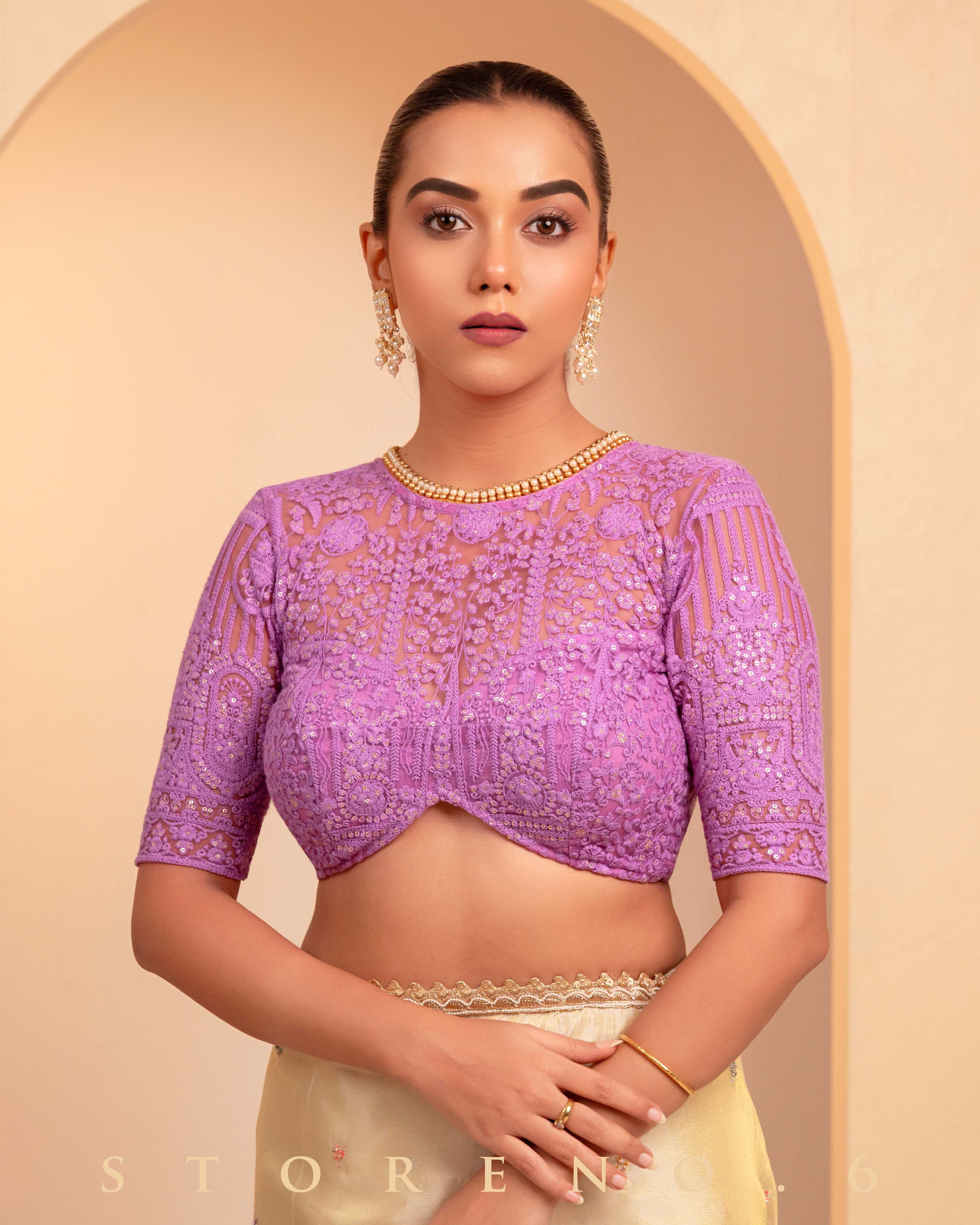 LILAC LULLABY BLOUSE