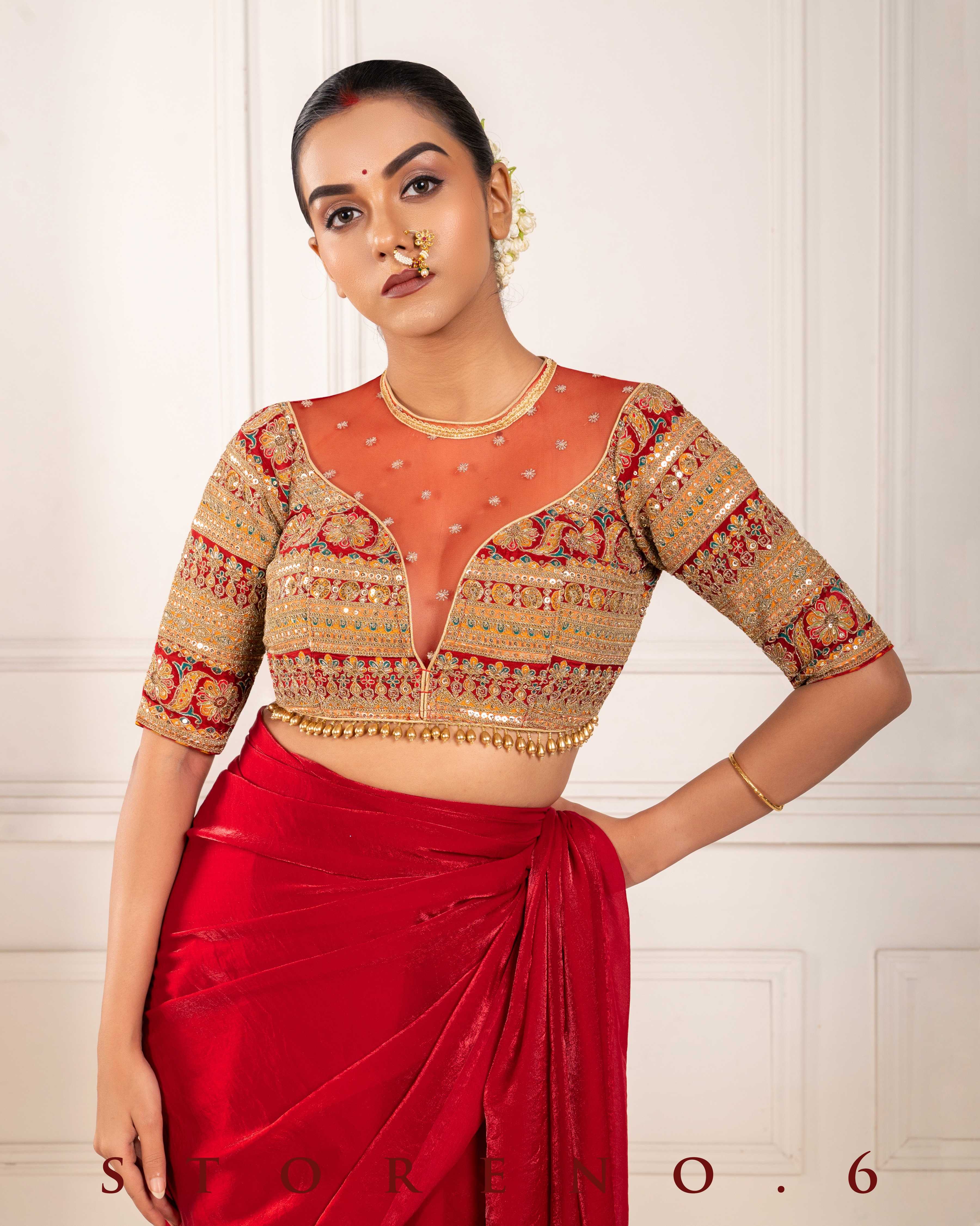 RUBY RHAPSODY  MELANGE BLOUSE