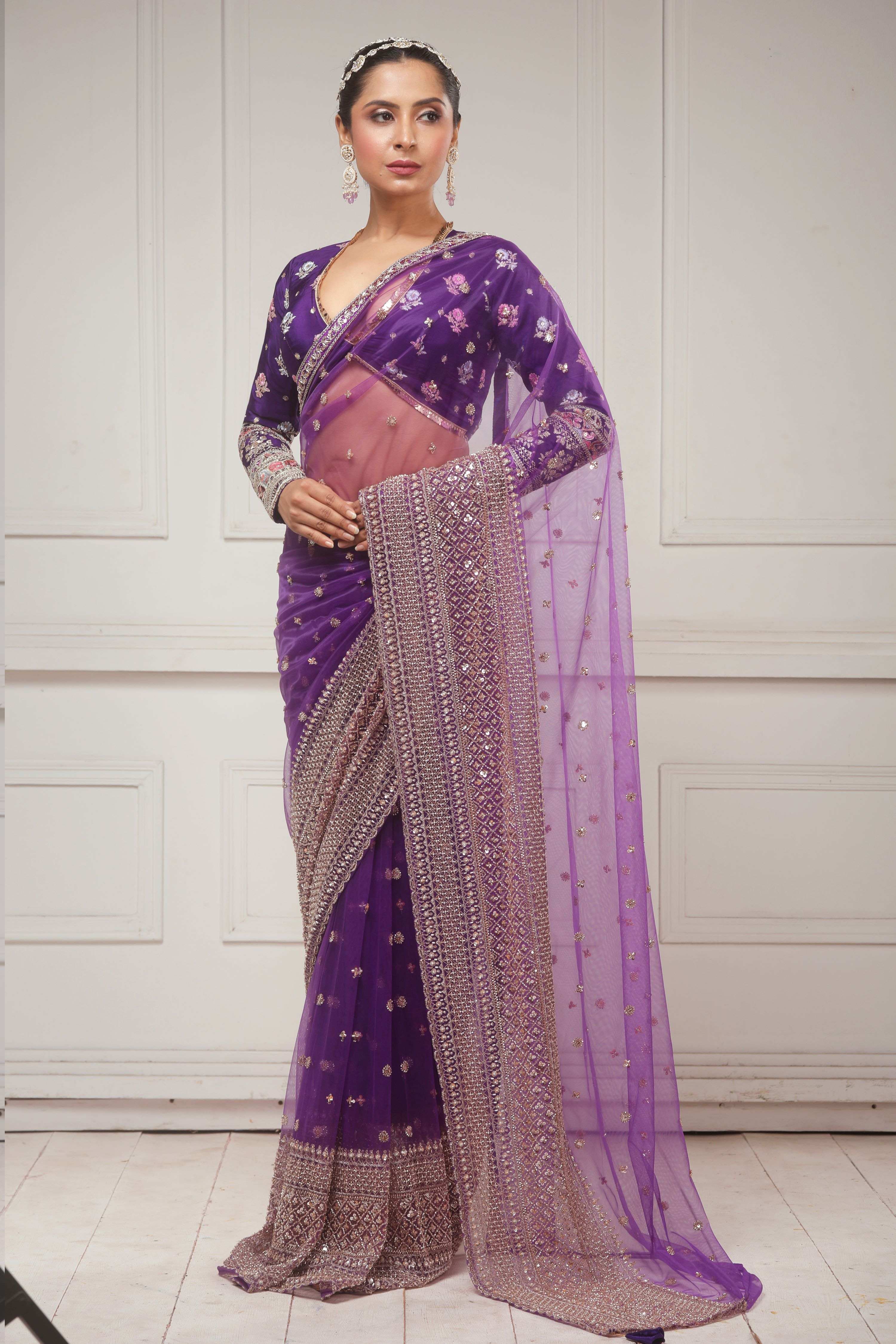 MAJESTIC CHANDELIER SAREE