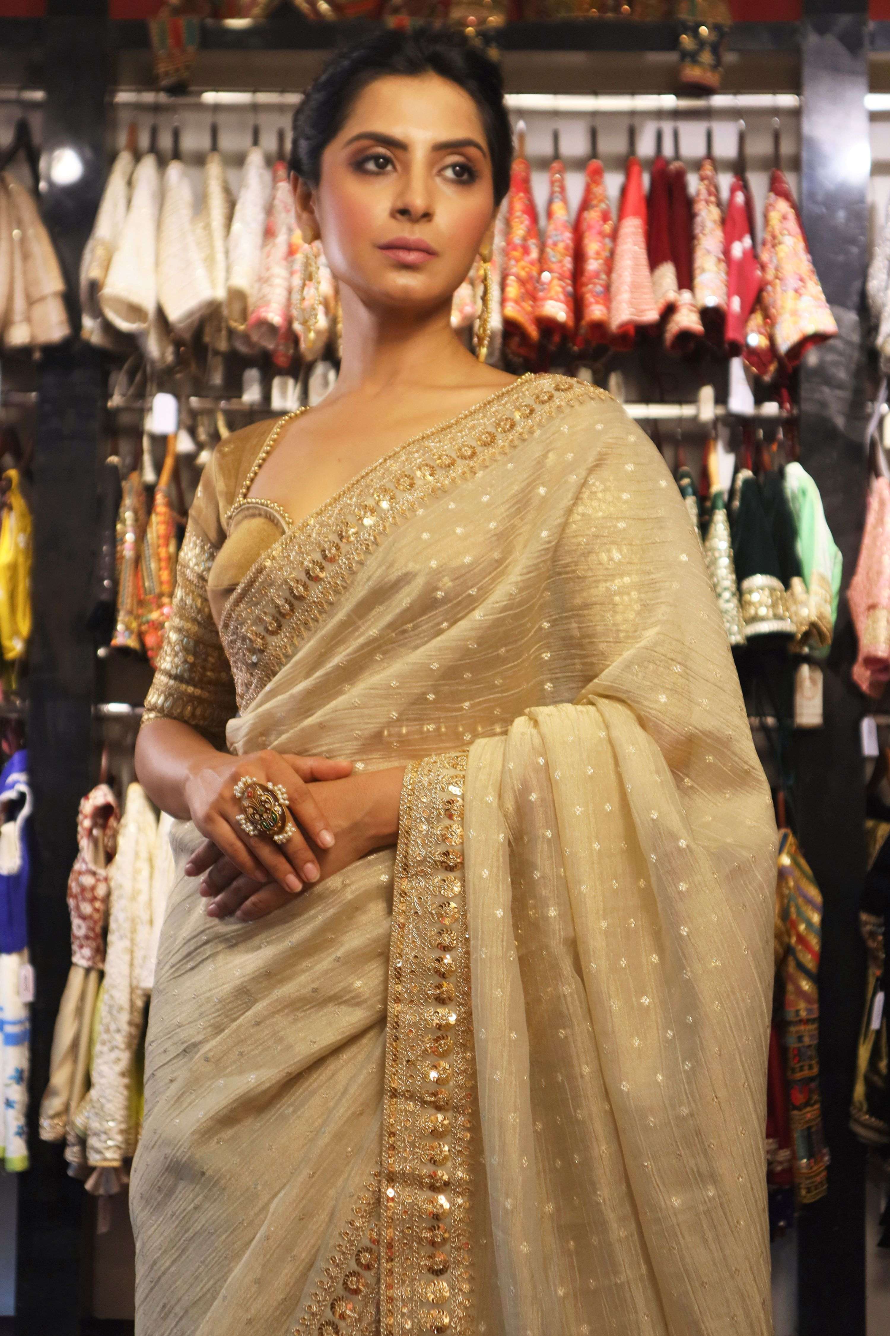 MIDAS MAJESTY SAREE WITH CLASSIC CARAT BLOUSE